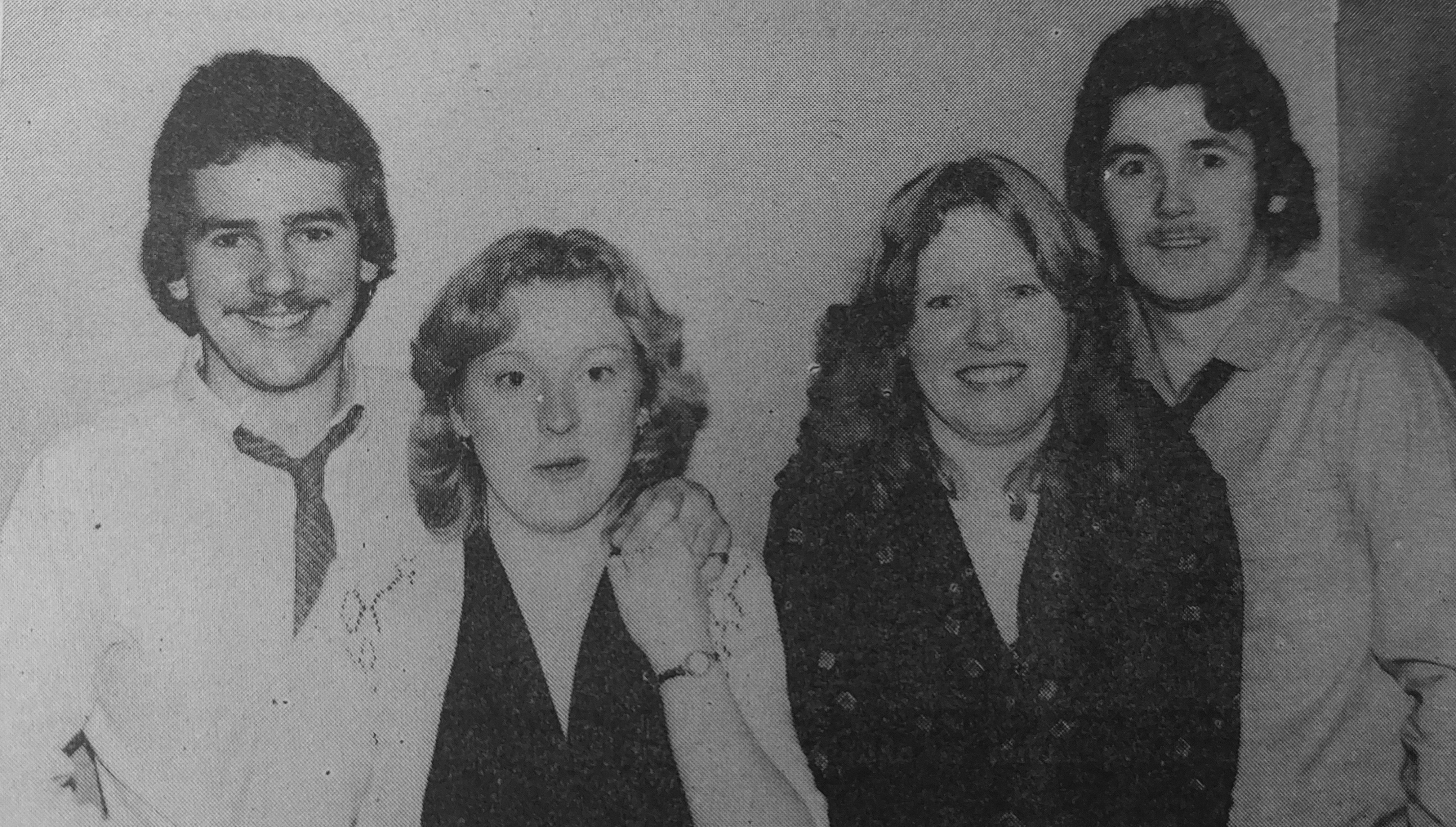 Tony Lynch, Bernadette Lowe, Fionnuala Finn and Paul Johnston in the Lake Glen