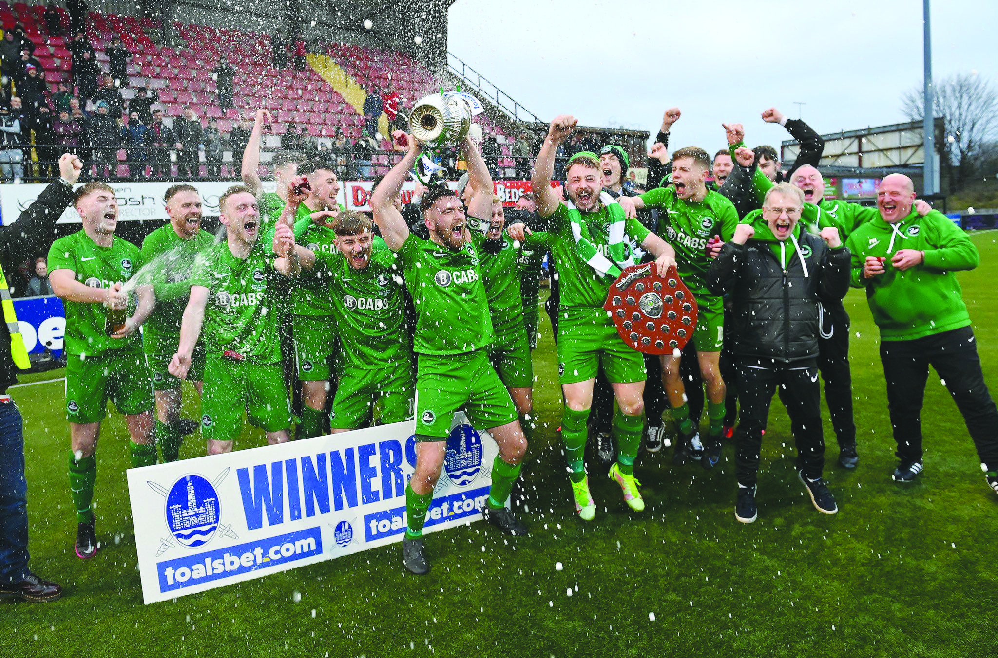 Newington claimed the Steel & Sons Cup on Christmas Day