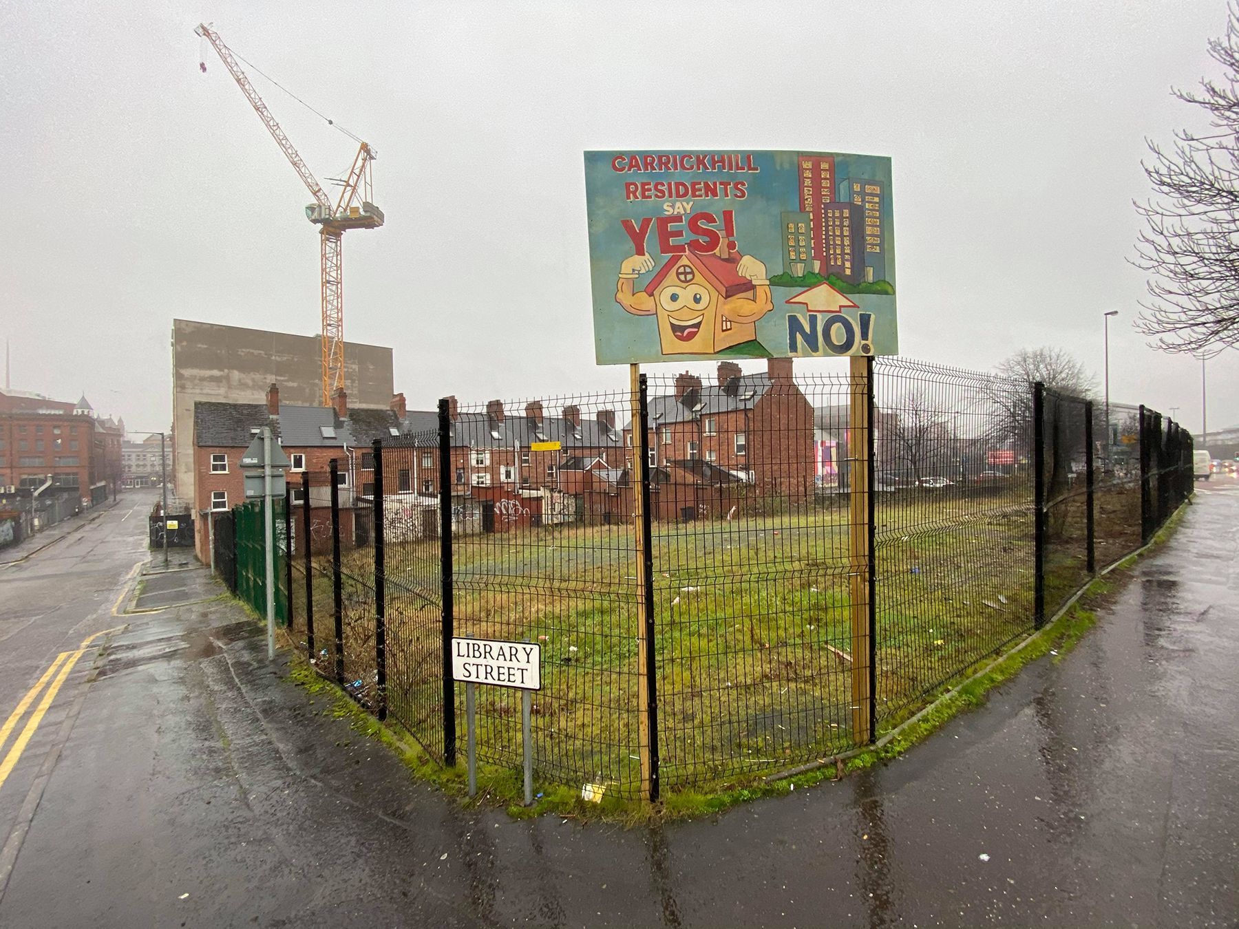 SOCIAL HOUSING? The Library Street site