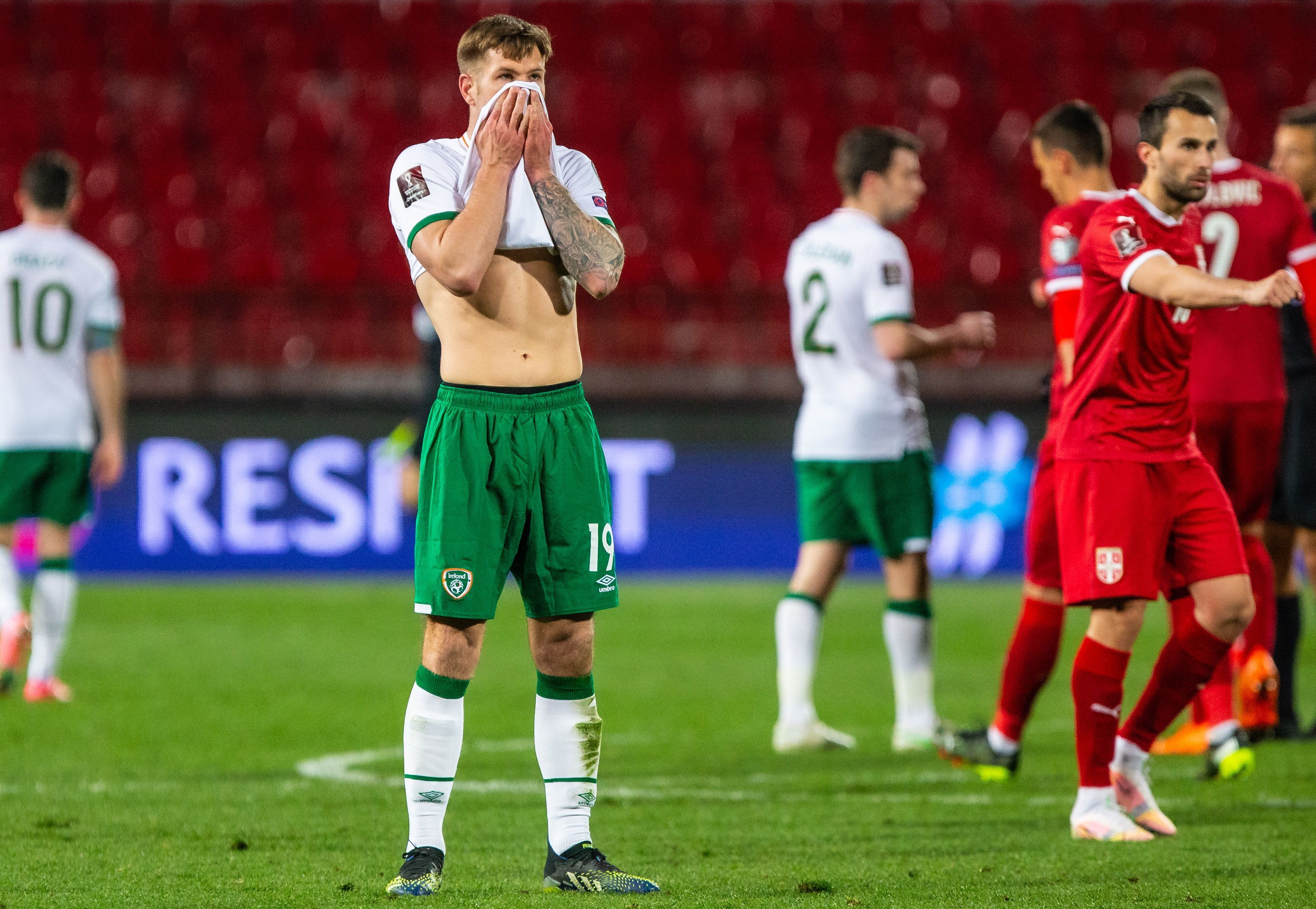 The Republic of Ireland suffered defeats to Serbia and Luxembourg in March