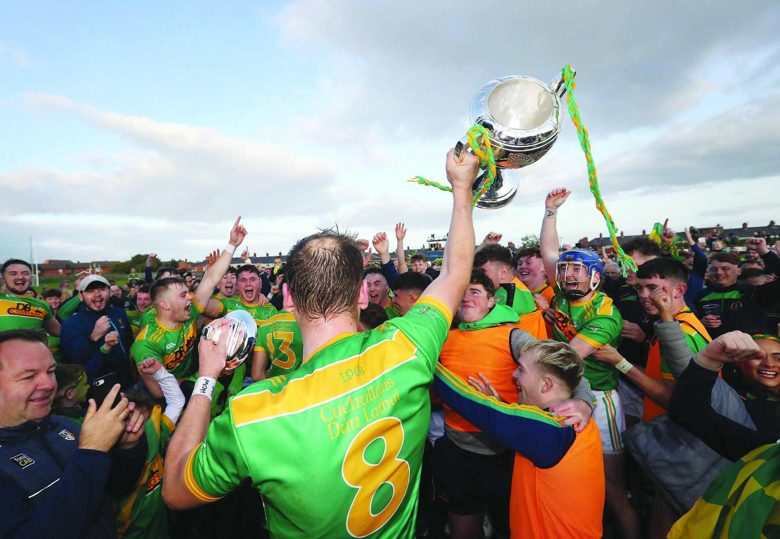 Dunloy completed a three-in-a-row of Antrim SHC titles with victory over Rossa