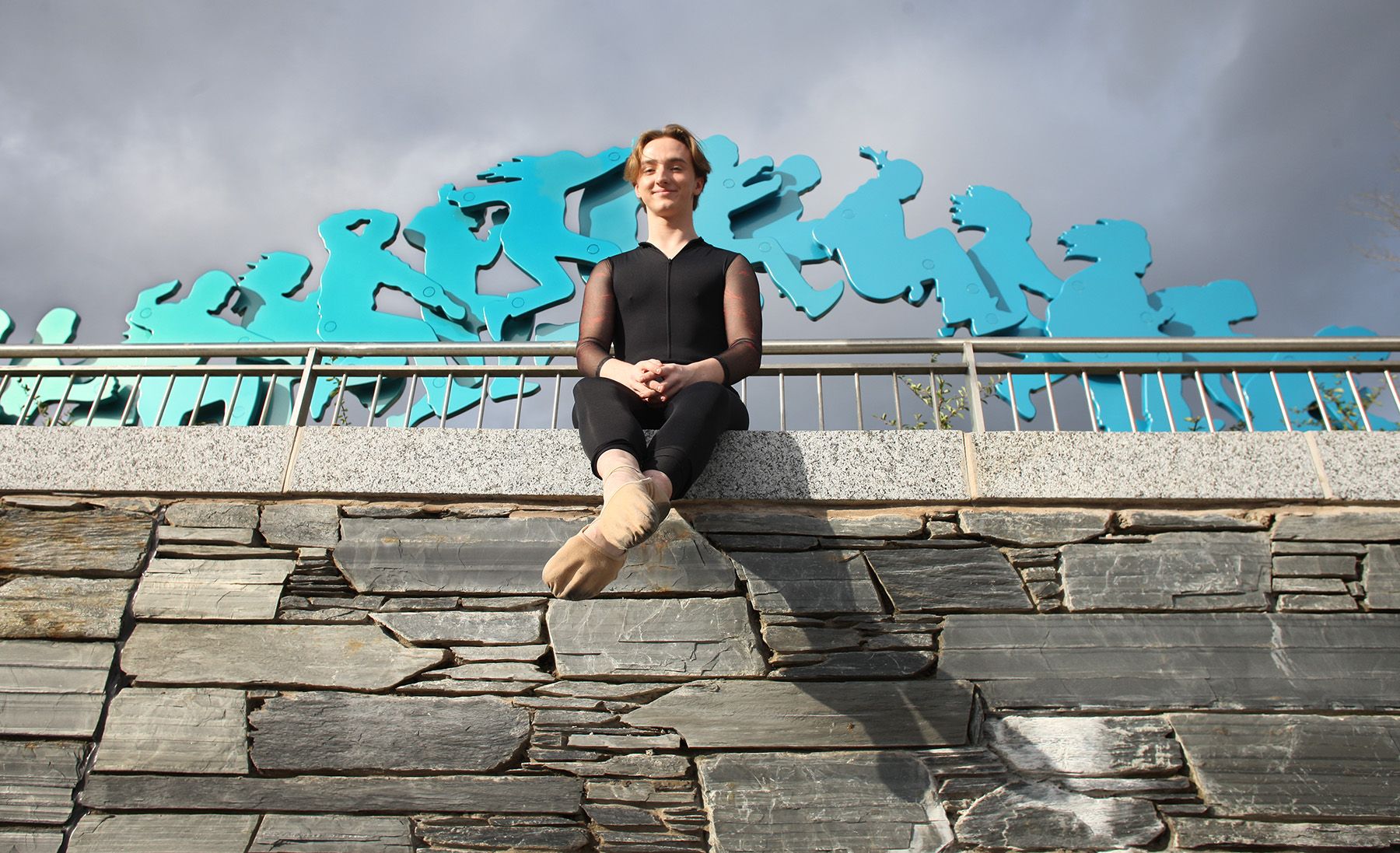 DRACULA: Luc has previously performed in the US and hopes to return when his visa is sorted