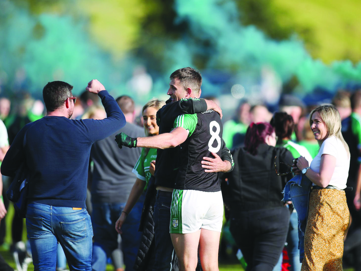 Cargin were celebrating Antrim SFC success as recently as 2020