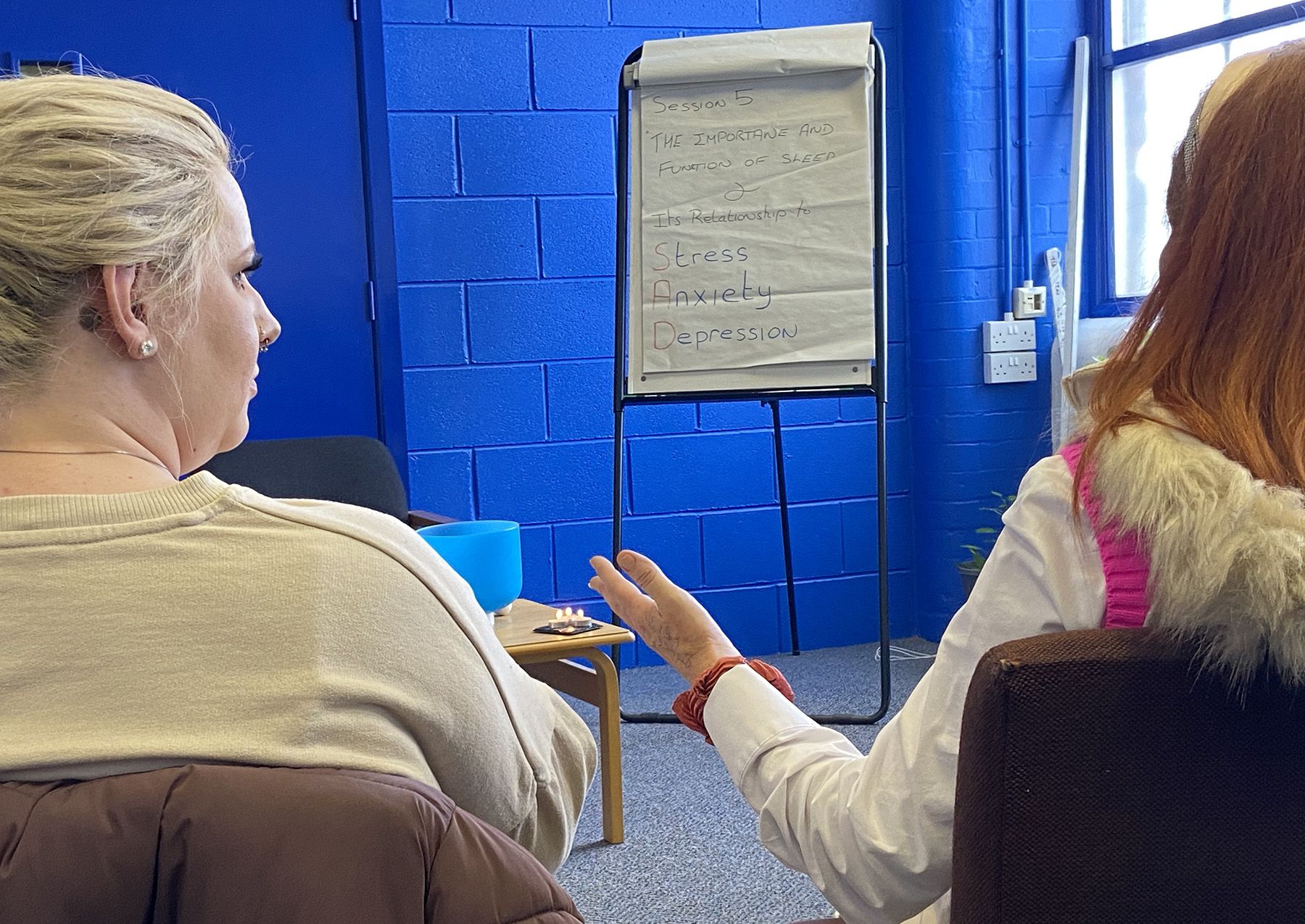 SERVICE USERS: A number of those who attend the service spoke to our reporter about how it has helped them turn their lives around