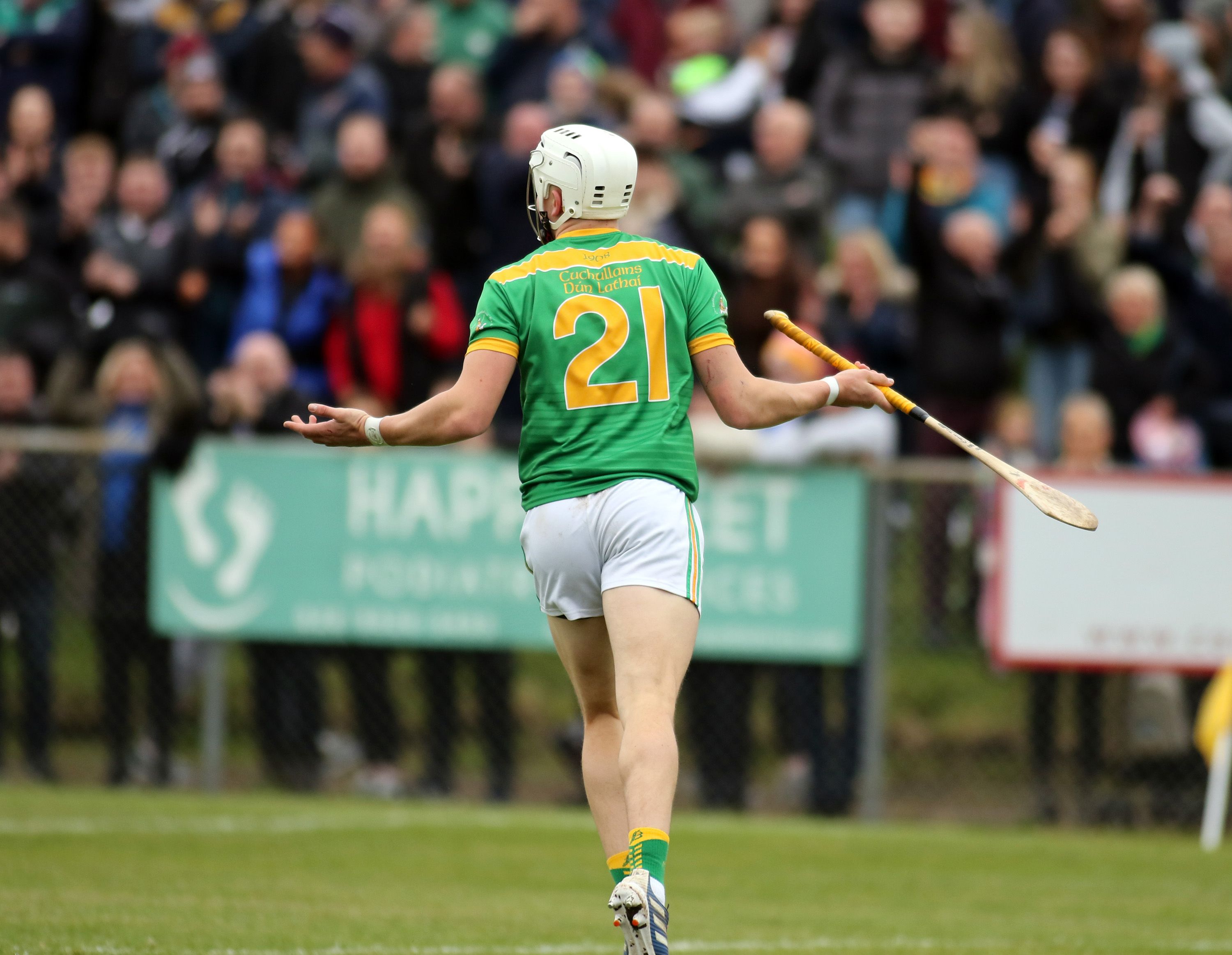 Chrissy McMahon celebrates his late goal