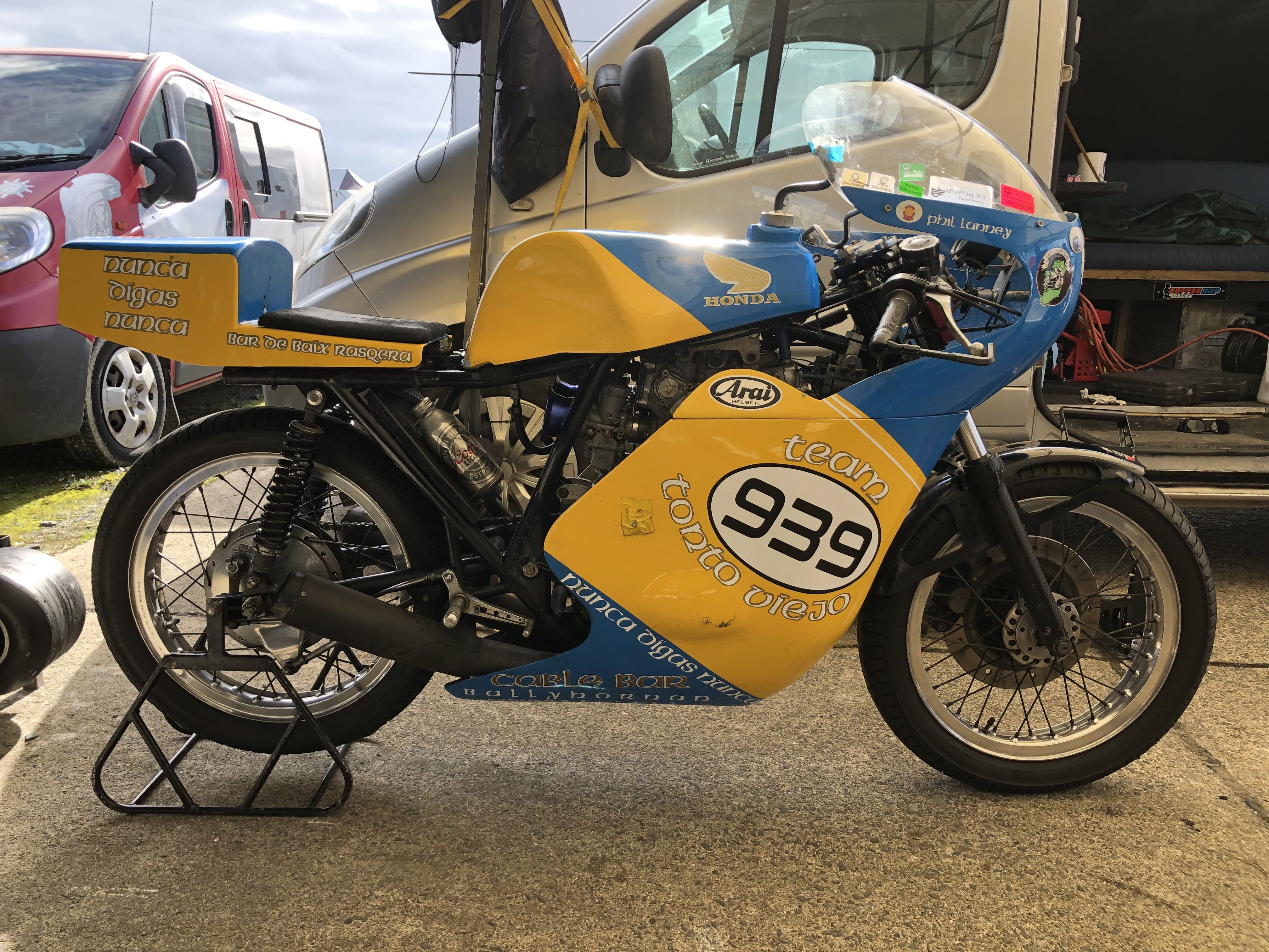 NUNCA DIGAS NUNCA: 'Never Say Never' - Phil's motto for getting back into racing