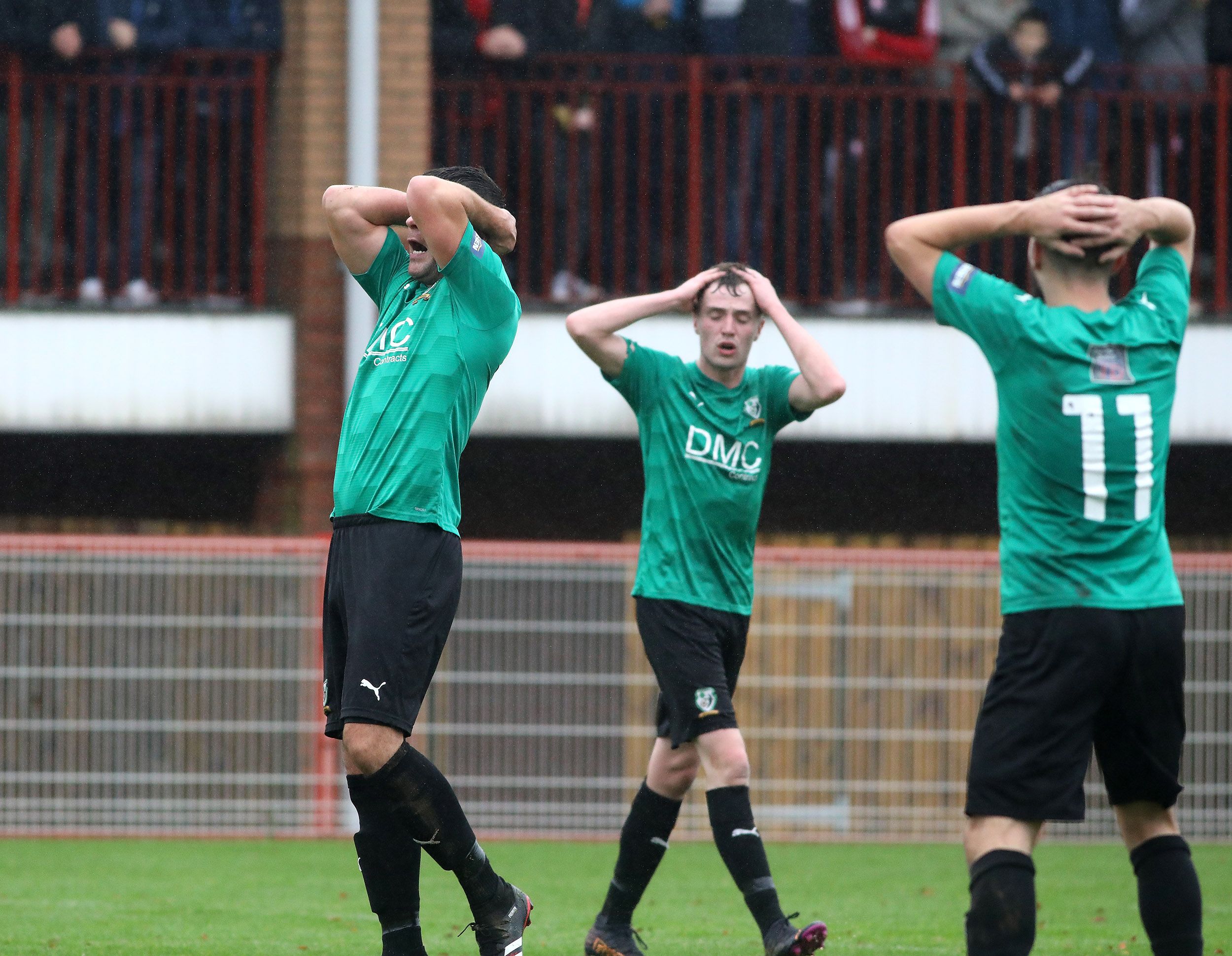 DISAPPOINTMENT: Swifts' lost out to Crewe in Round 3 of the Irish Cup by one penalty