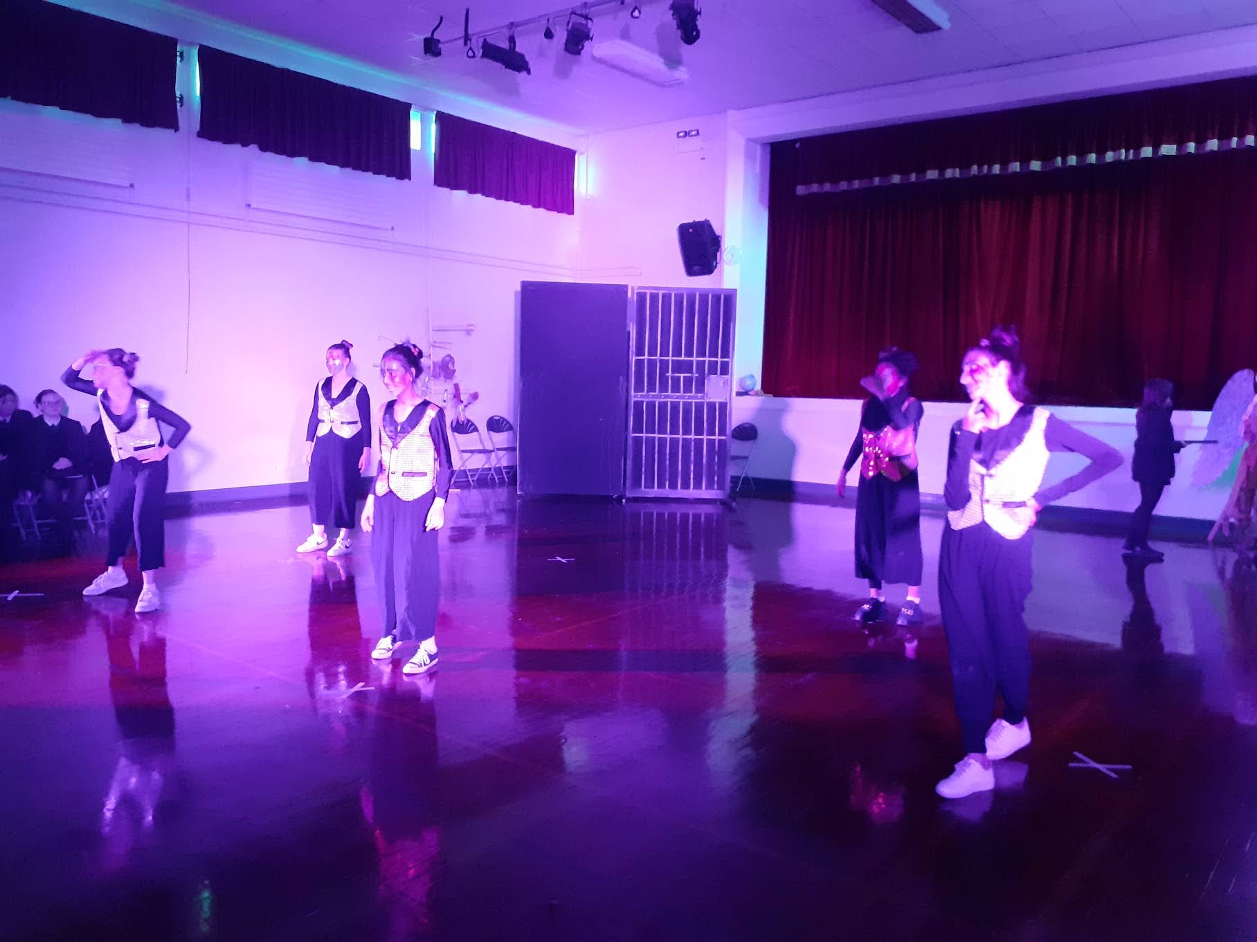 PERFORMING: Both plays received a warm welcome