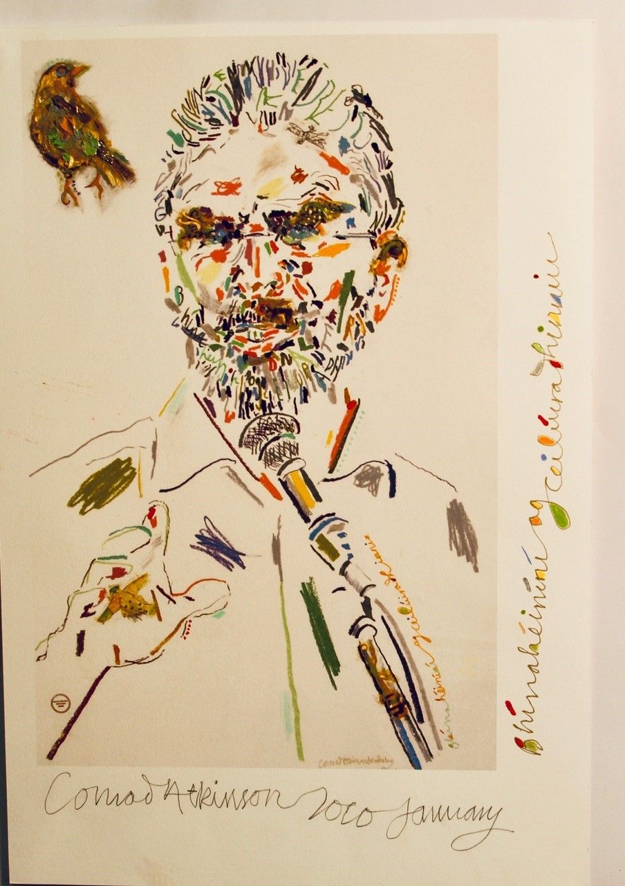 UNIQUE: Gerry Adams as seen by Conrad Atkinson