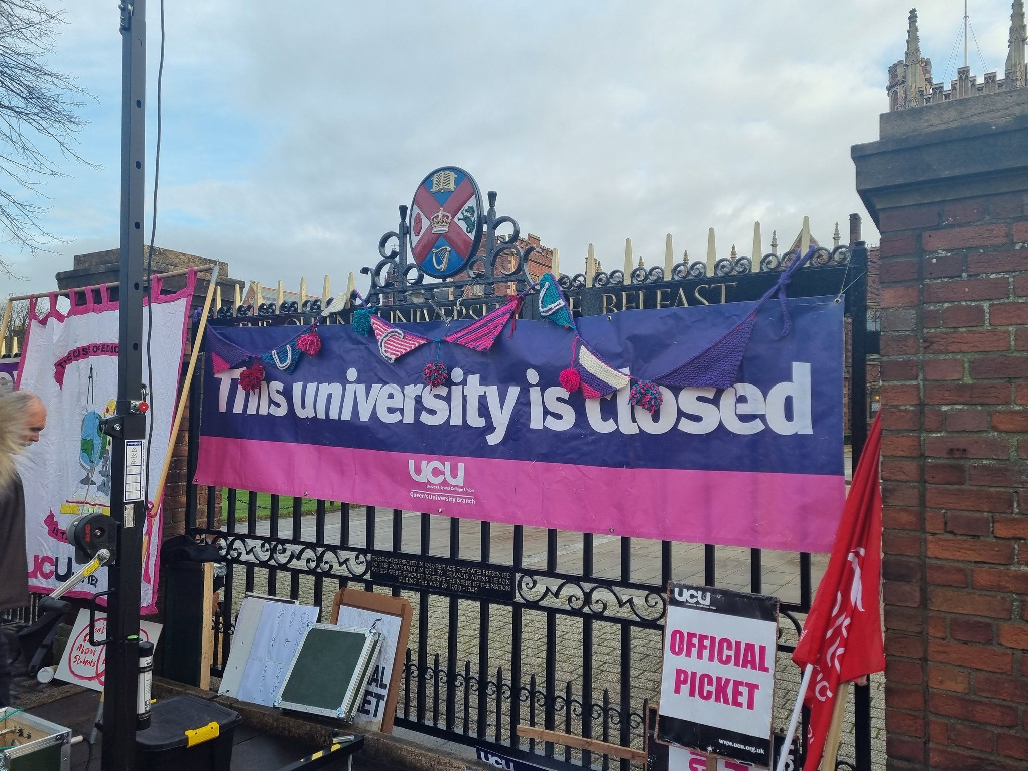 CLOSED: QUB workers on strike on 30 November CLOSED: QUB workers on strike on 30 November