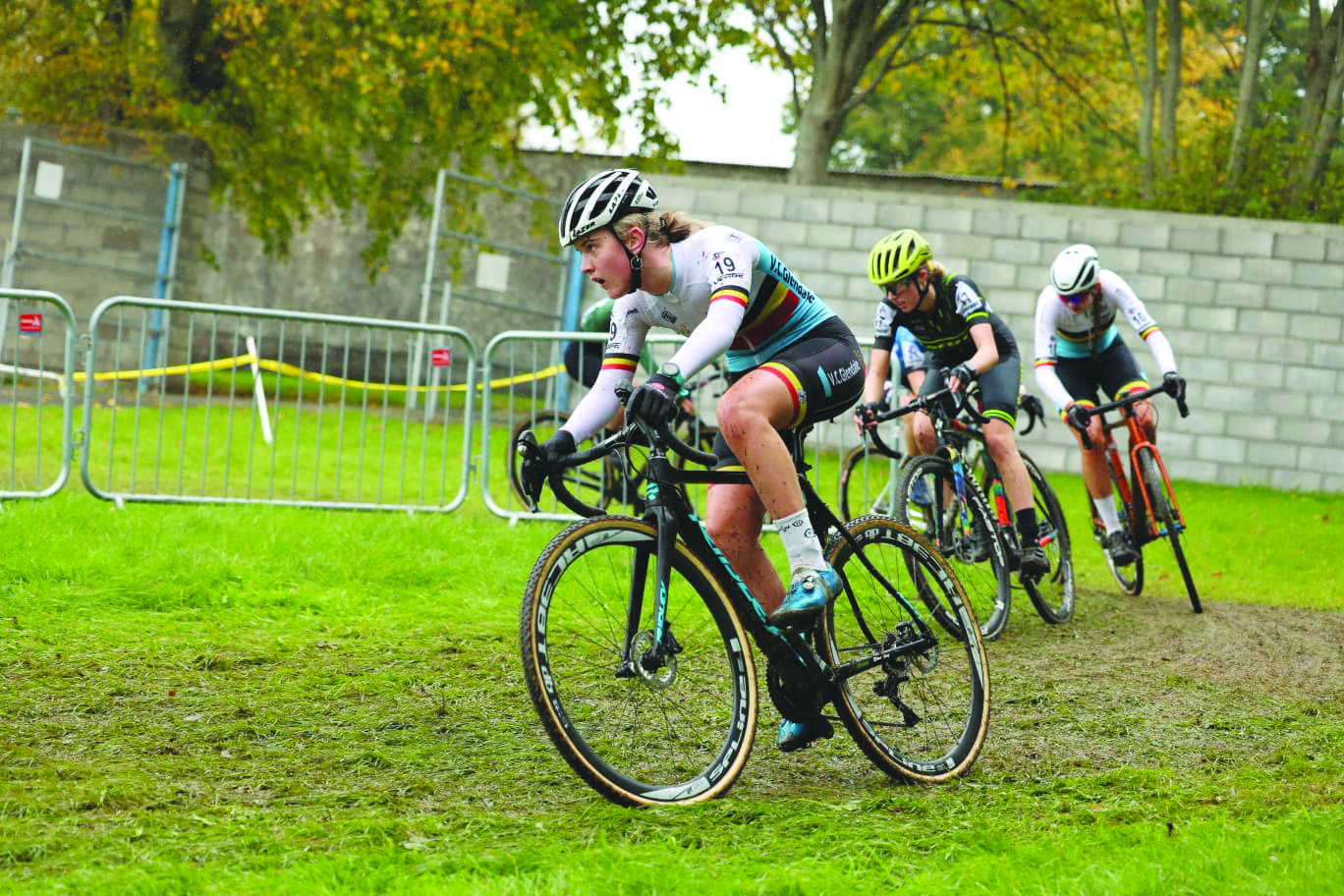 Academy racers: Aine Doherty and Darcey Harkness