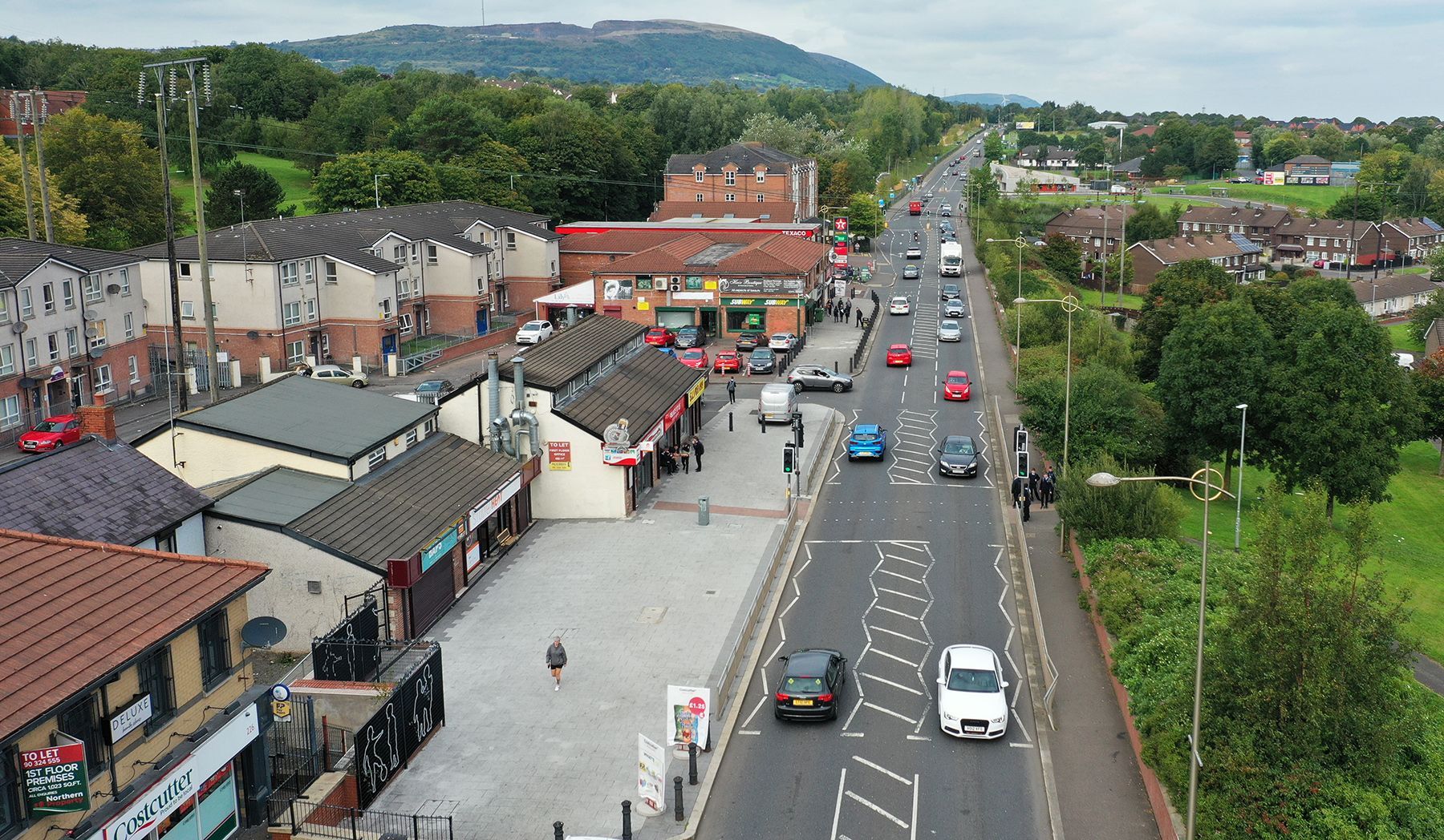 Stretch of road where anti-social behaviour takes place