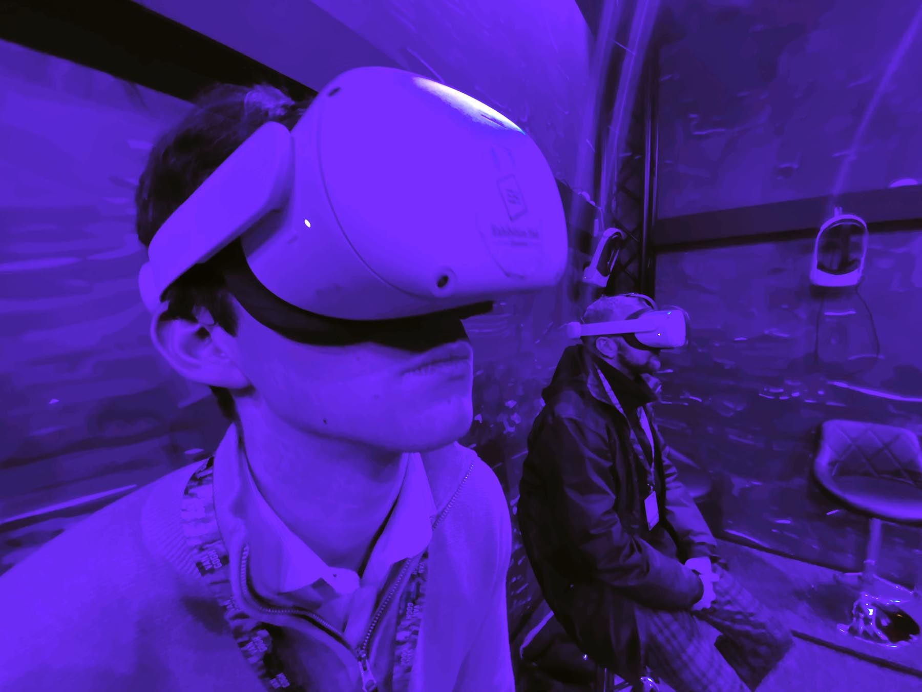 VIRTUAL REALITY: The exhibition uses the latest technology to transport visitors into the world of Van Gogh