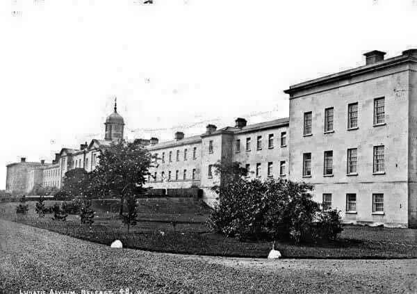 Belfast Lunatic Asylum, early 1900s, Courtesy of 'Images and Memories of Old Northern Ireland Pre 2000'