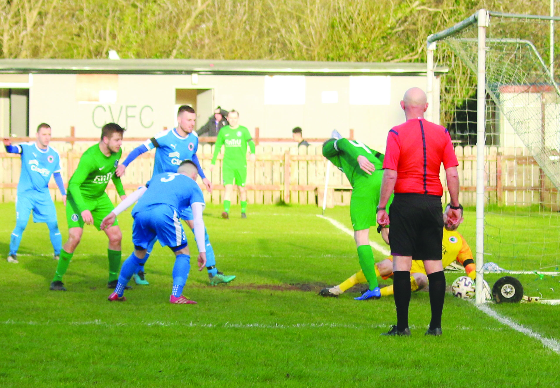 Aquinas had chances to level the game