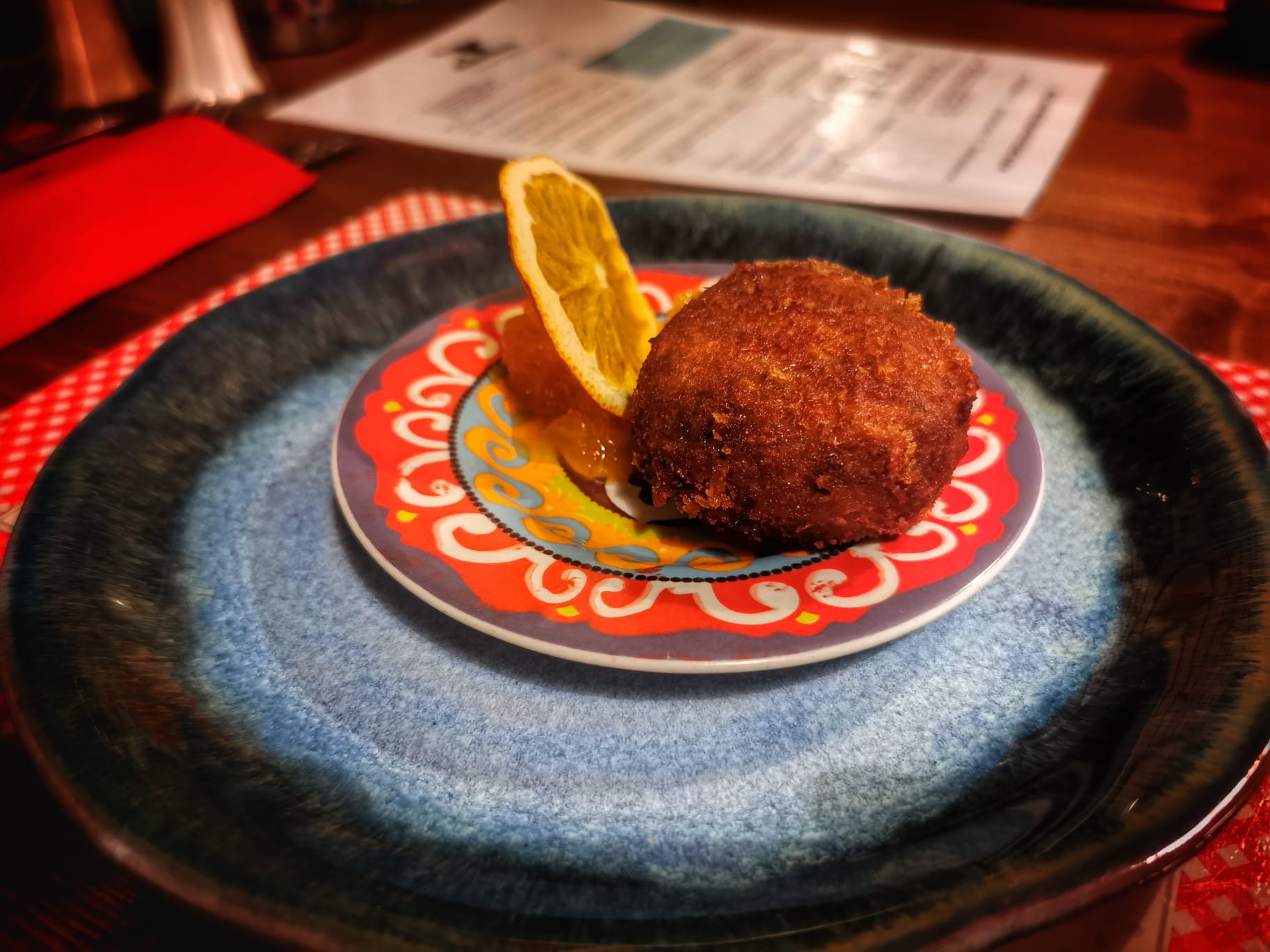 TASTE EXPLOSION: The Duck Fritter was the highlight of the meal