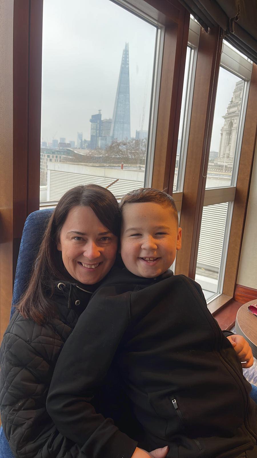 David and mum, Elizabeth