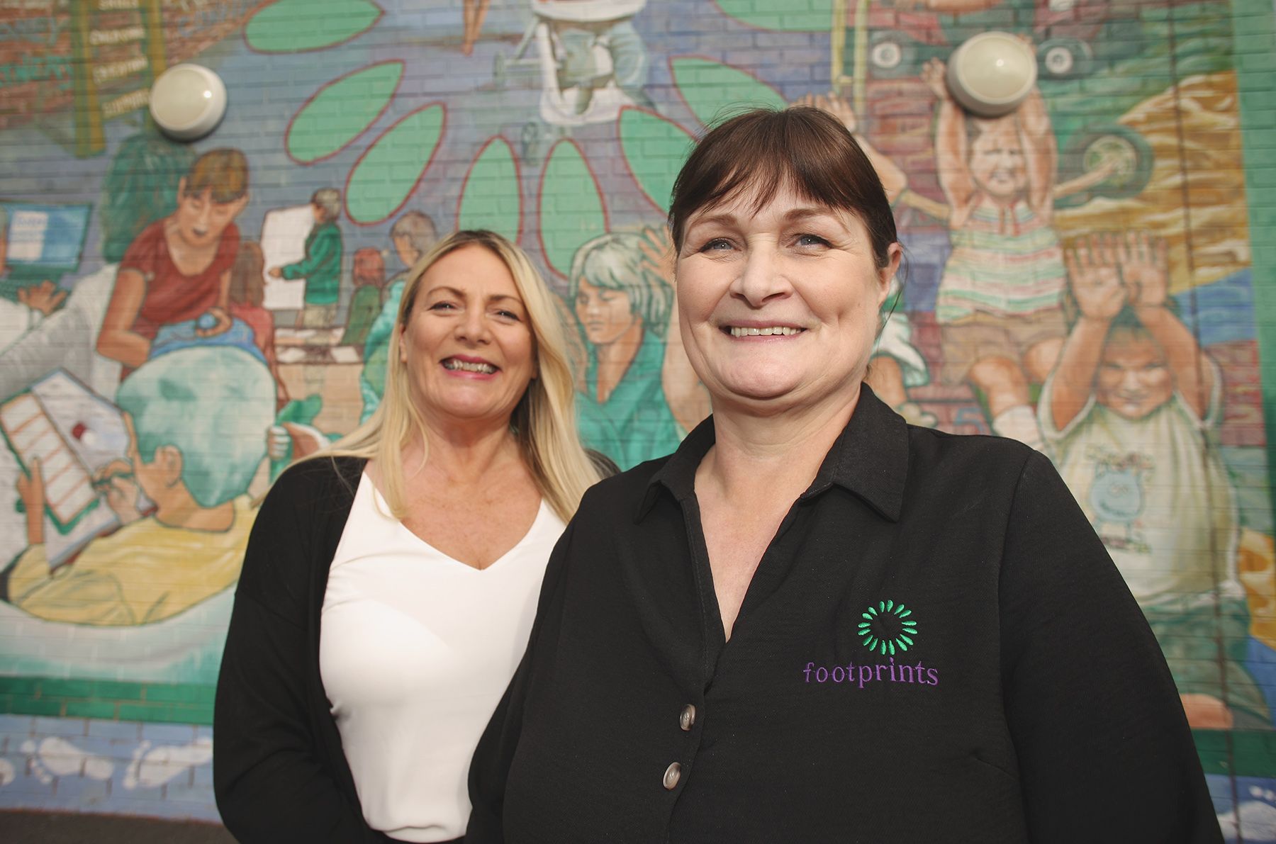 HEART OF THE COMMUNITY: Footprints offers a safe space to women in the Colin area