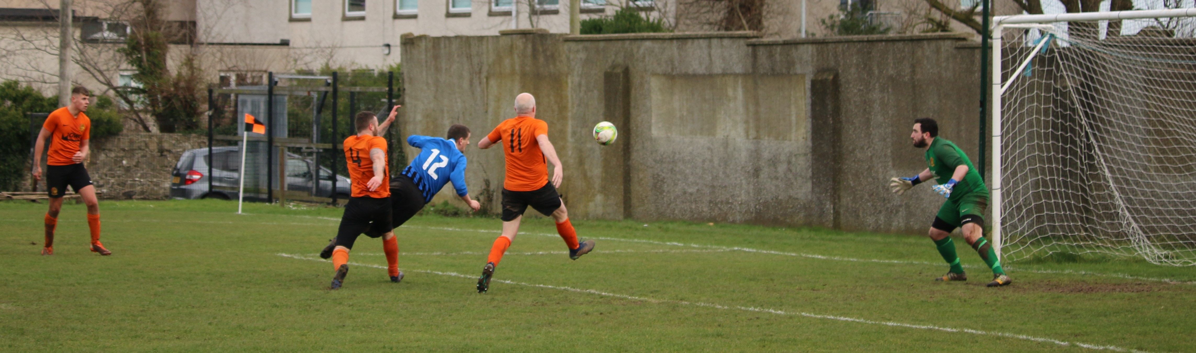 Mark McCourt wins it for Aquinas away to Barn United