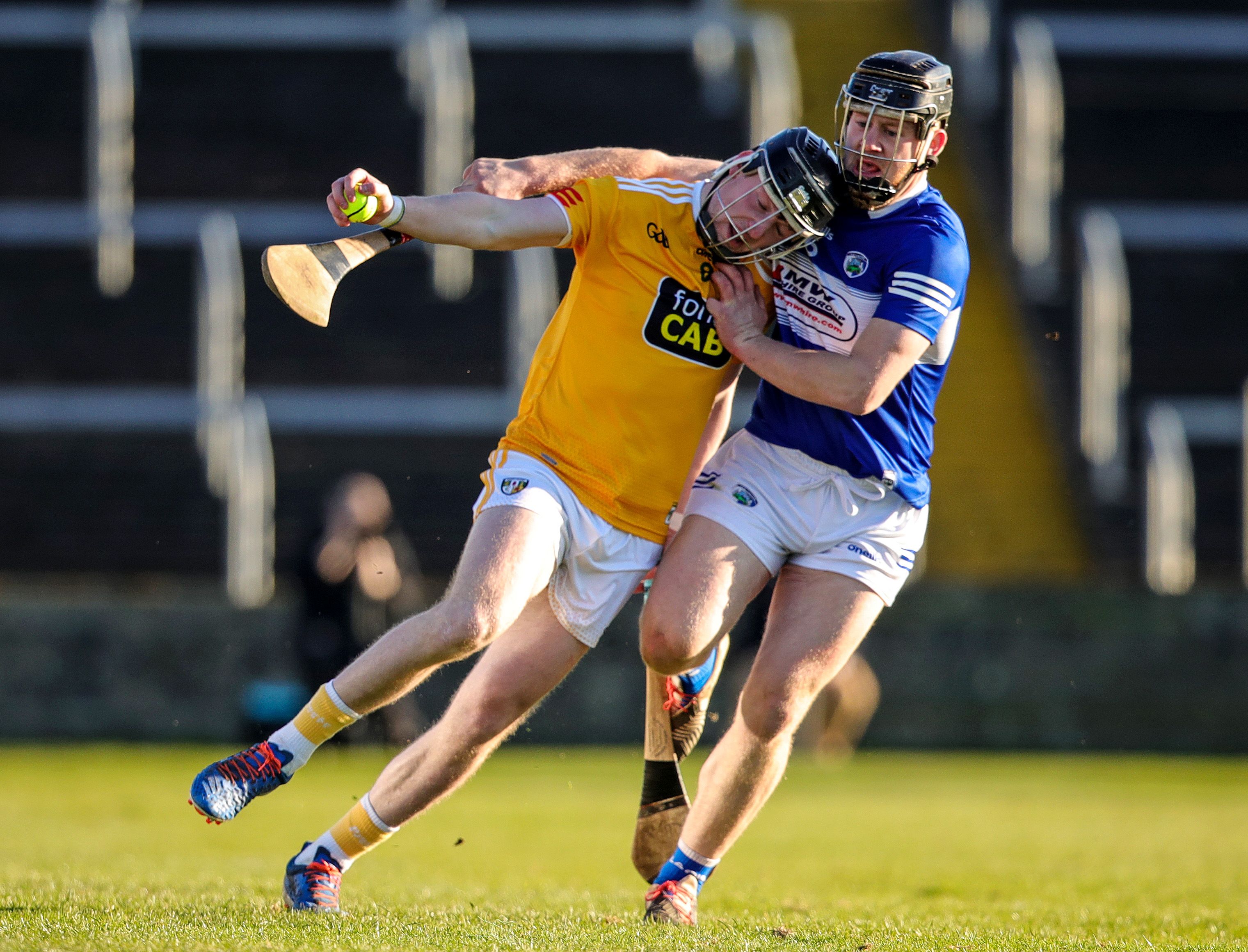 Keelan Molloy tries to get away from Liam O'Connor 