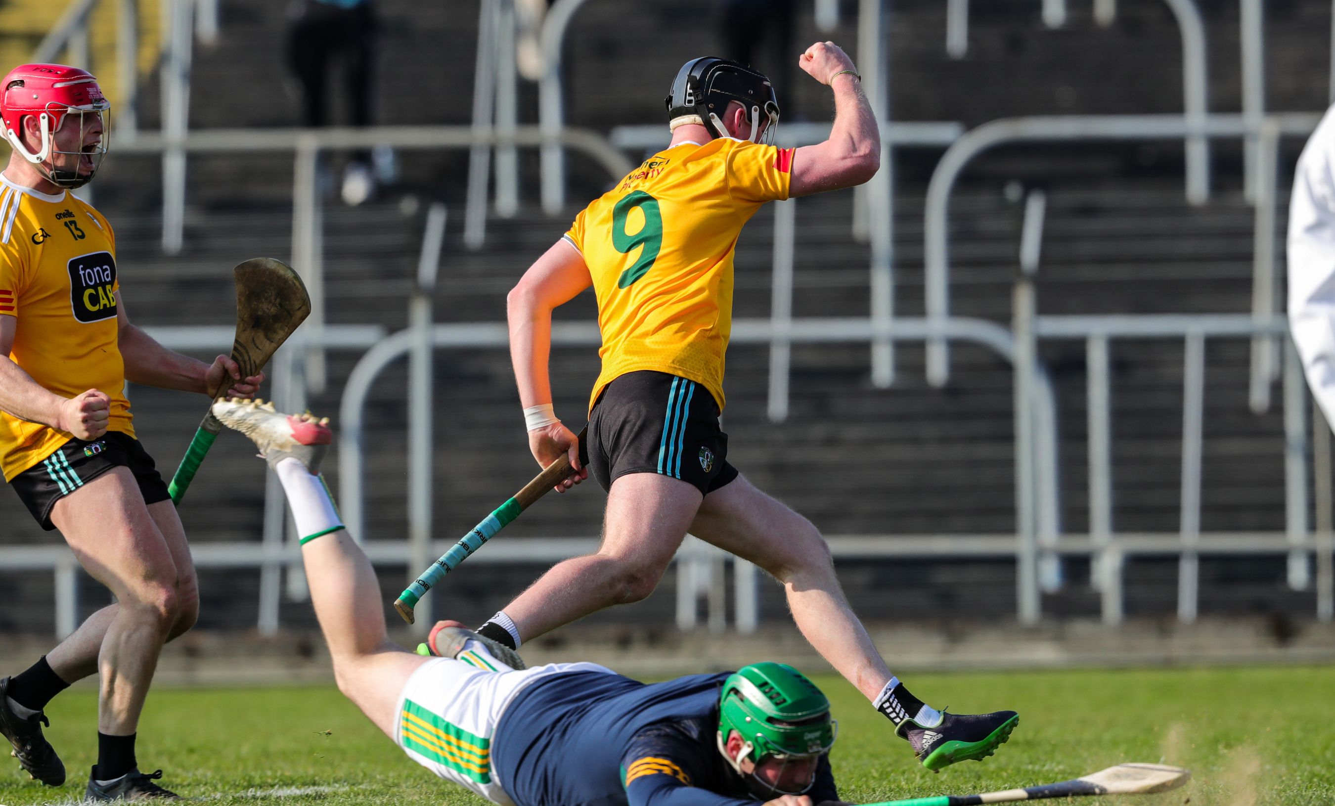 Keelan Molloy celebrates his goal