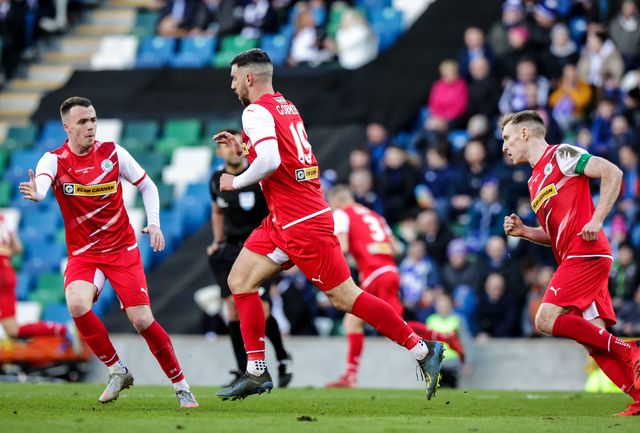 inpho_01972458.jpg Joe Gormley celebrates finding the net