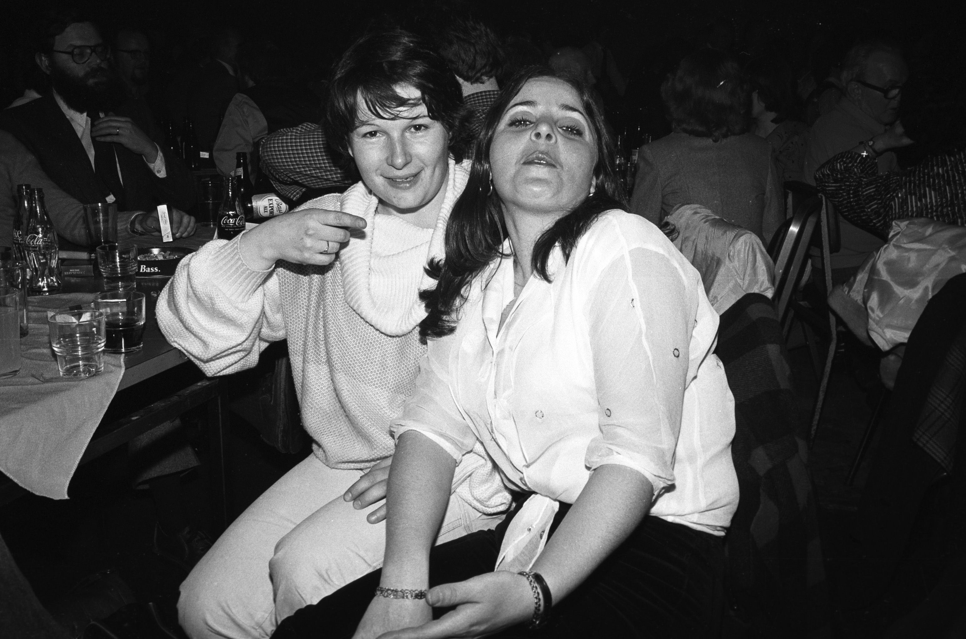 Joelle Hartley and Sheila McVeigh at Ceilí na Casca