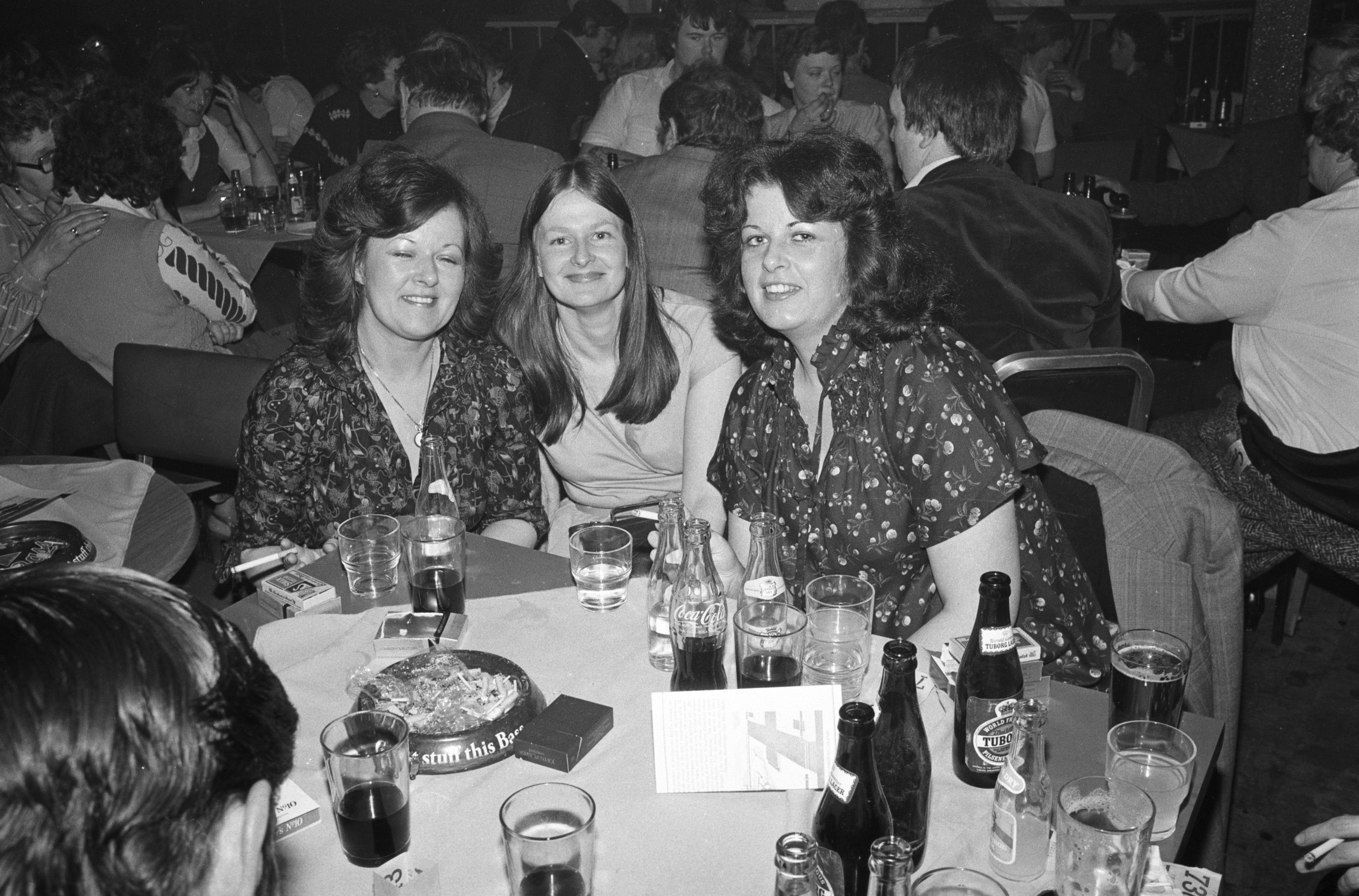 Eileen Howell, on left, at the Ceilí na Casca, Easter Sunday