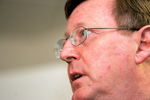 NEGOTIATOR: David Trimble