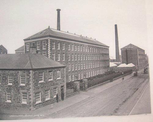 Flax St Mill, Ardoyne (Courtesy of North & West Belfast Historical Photographical Society)