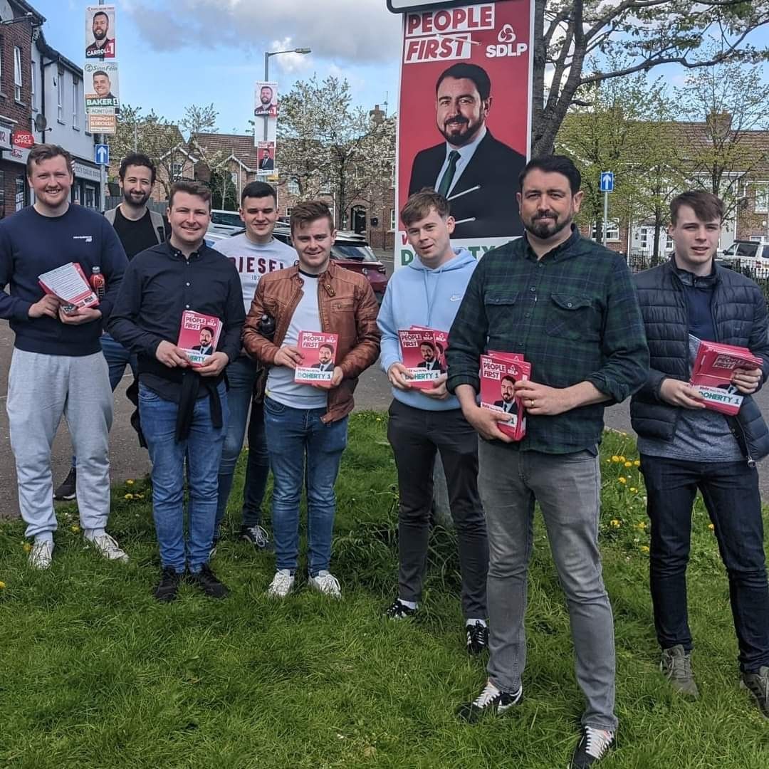 Paul Doherty (second from right)