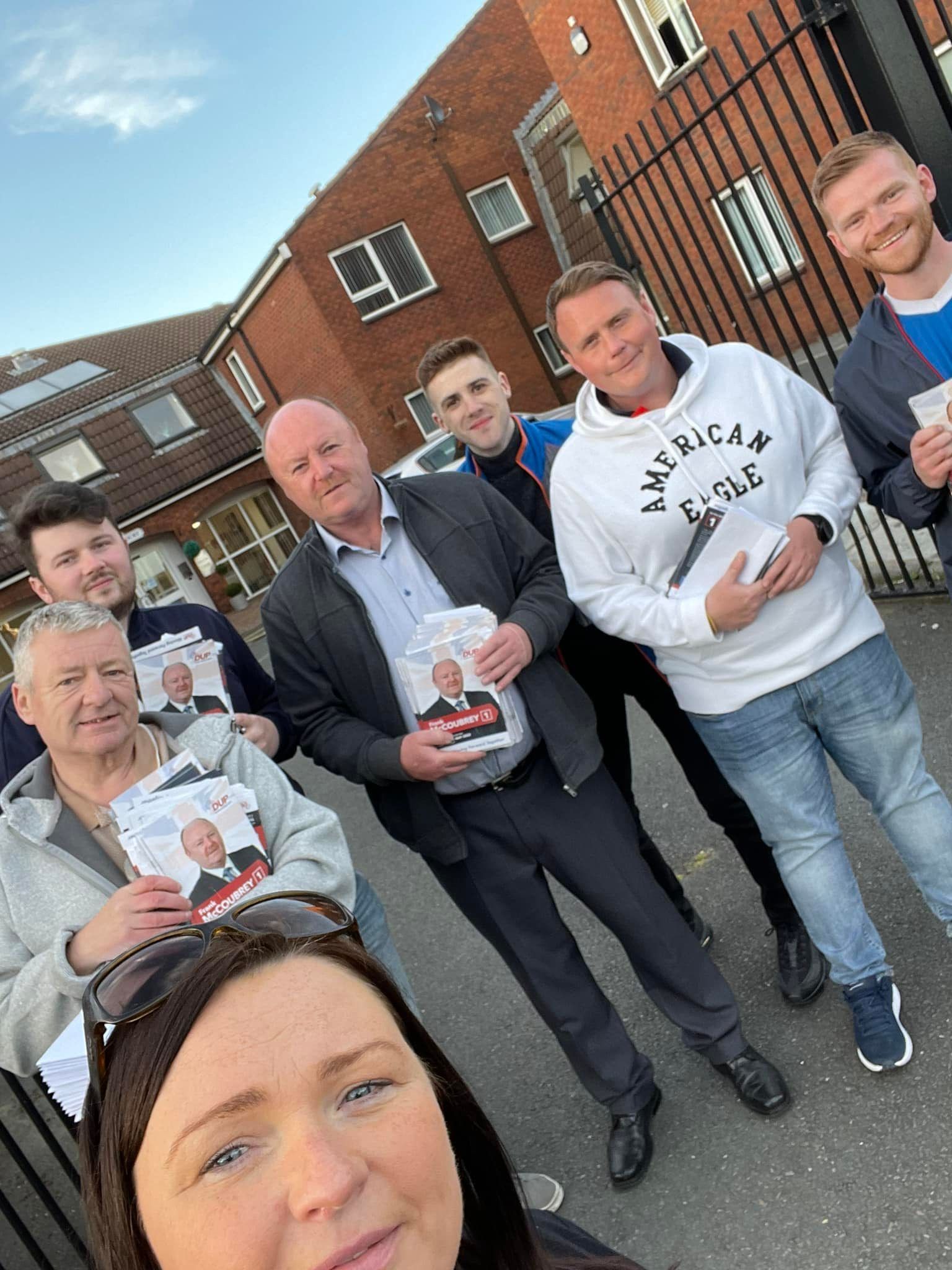 The DUP will hope to elect Frank McCoubrey