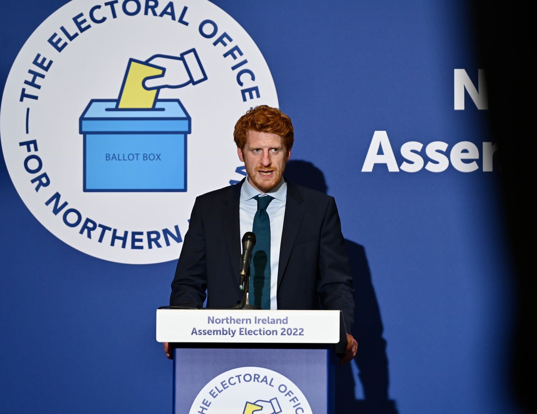 Reflective: Matthew O'Toole at the Victory Podium