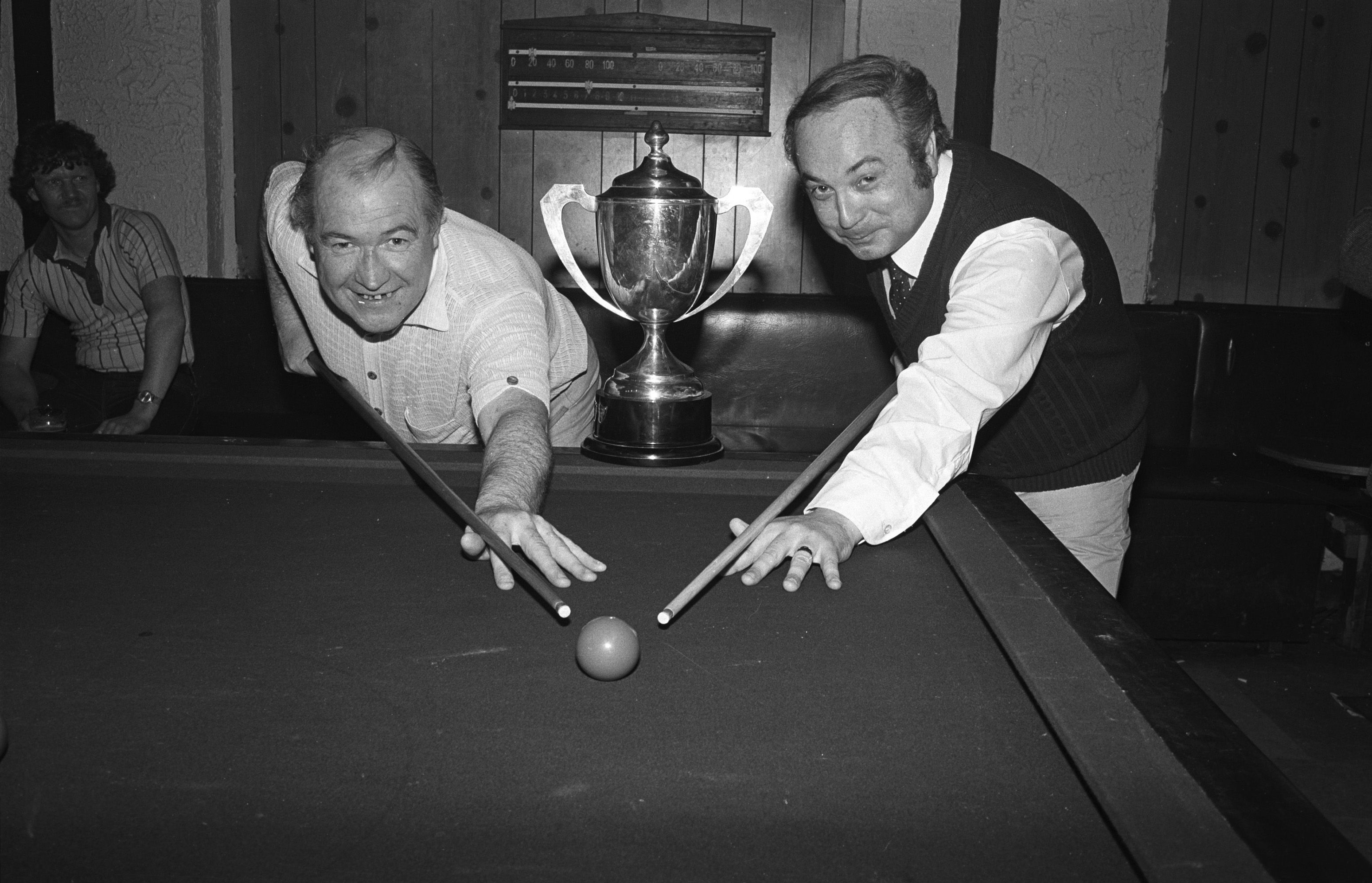 Paddy Donnelly won the Charles Morrison Perpetual Trophy, beating Con Egan (St Paul's) at Market's Social Club