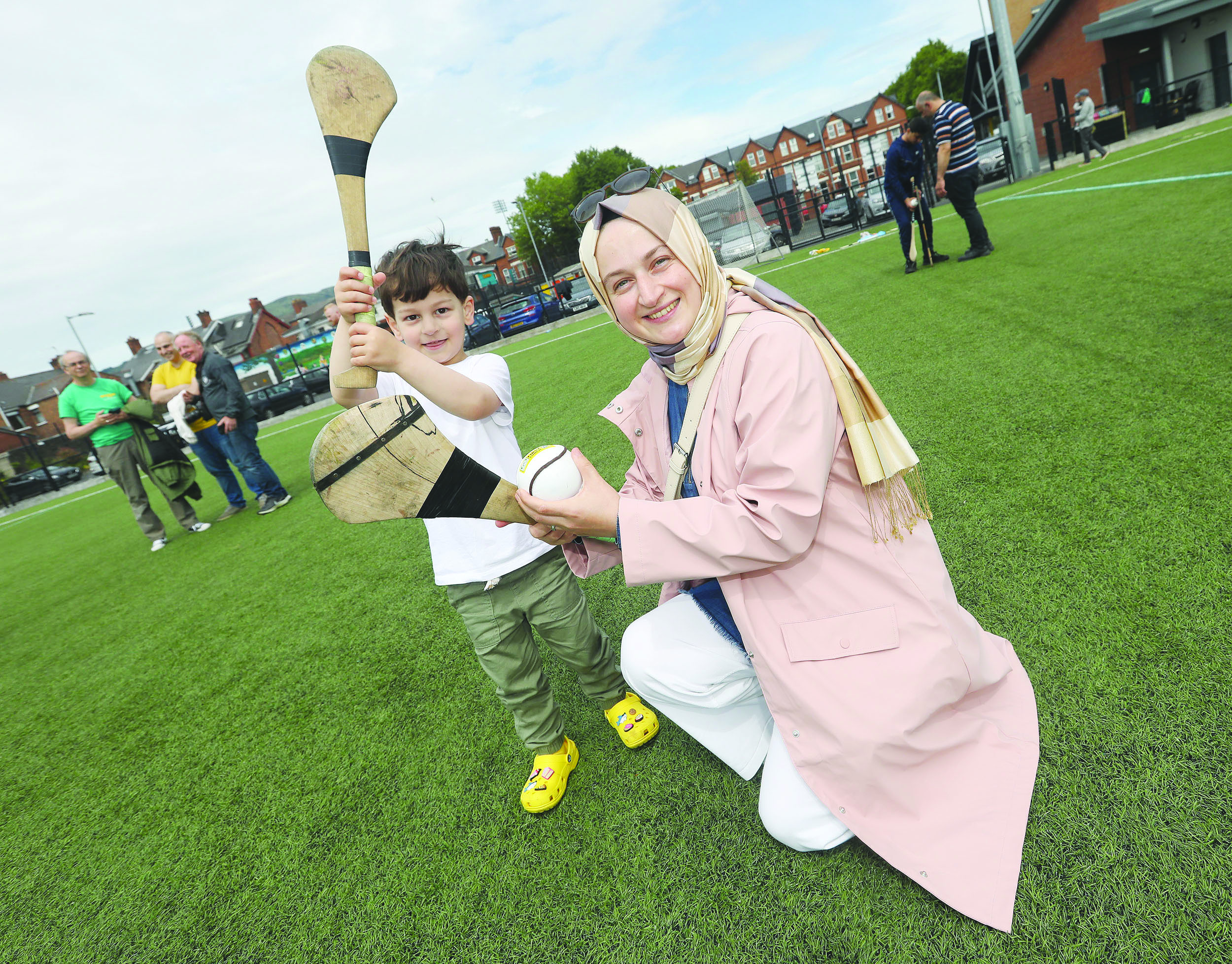 Gaelic Games: Ardoyne introduce hurling to Belfast’s new arrivals