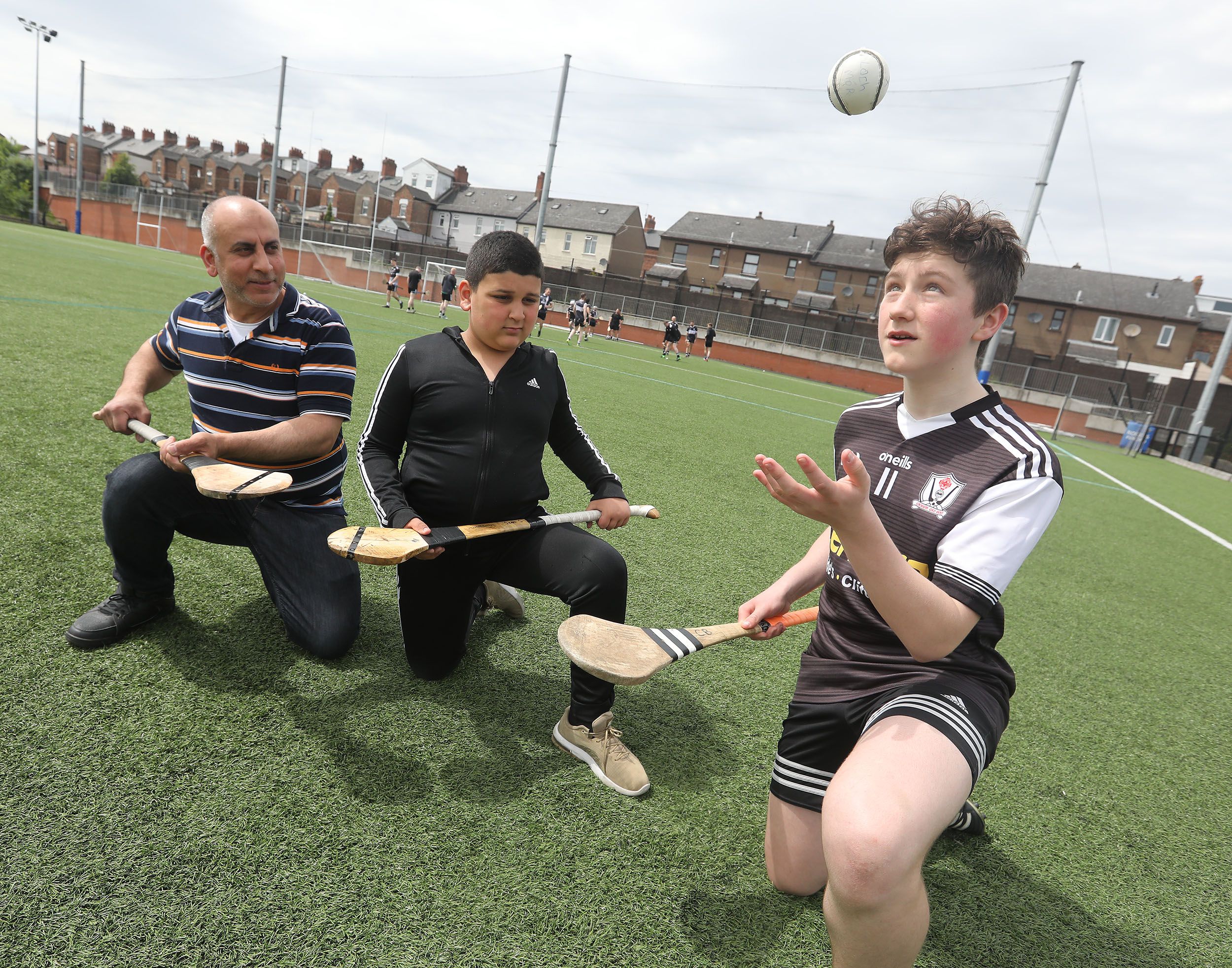 Gaelic Games: Ardoyne introduce hurling to Belfast’s new arrivals