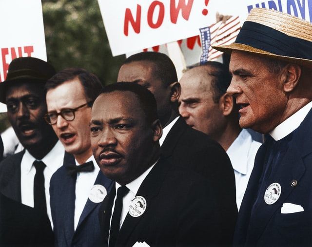 ARC: Rev Martin Luther King on the 1963 march on Washington for civil rights. (Credit Unsplash.com/National Archives)