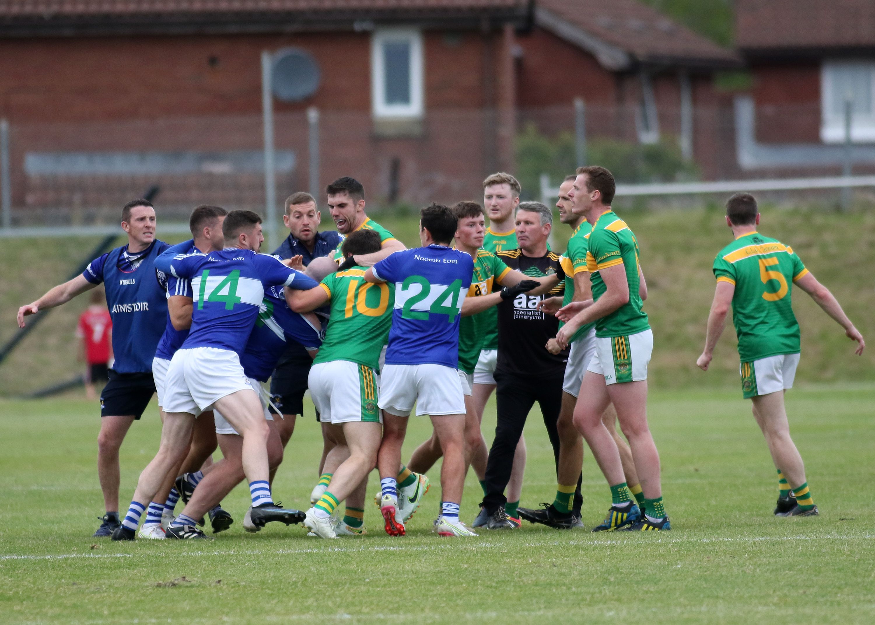 Tempers get a little frayed 