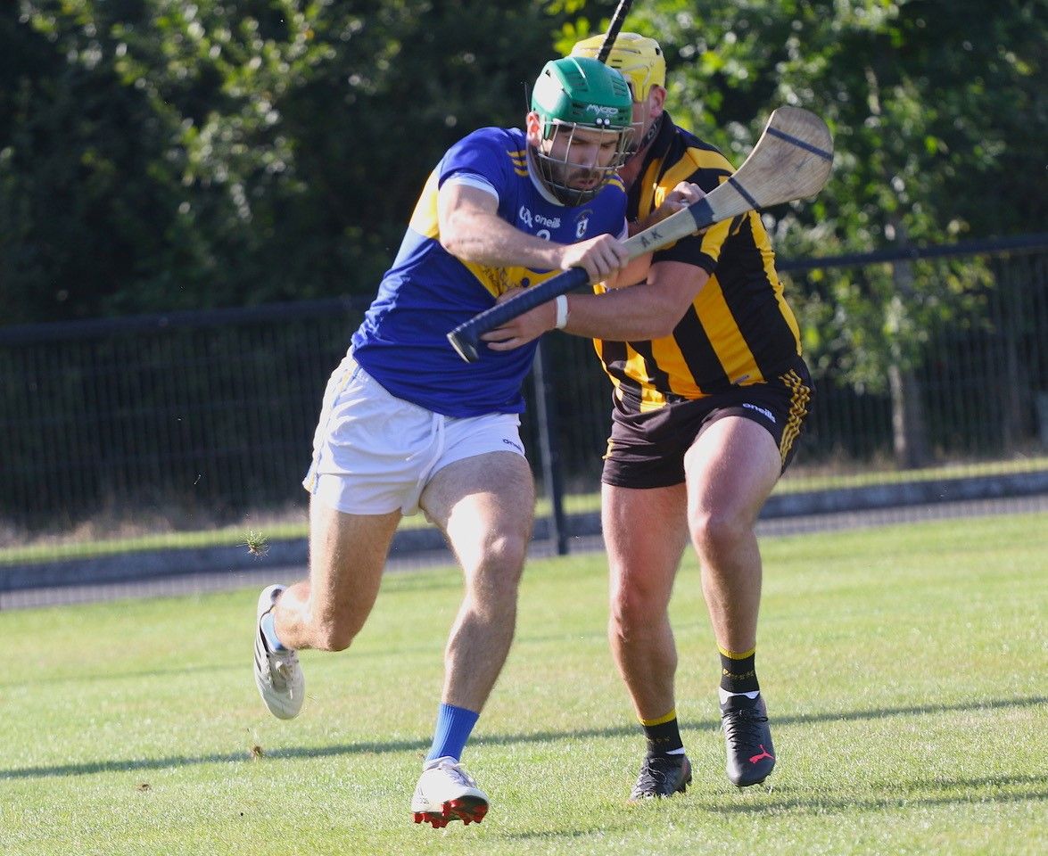 Adrian Kenneally bursts out from the back