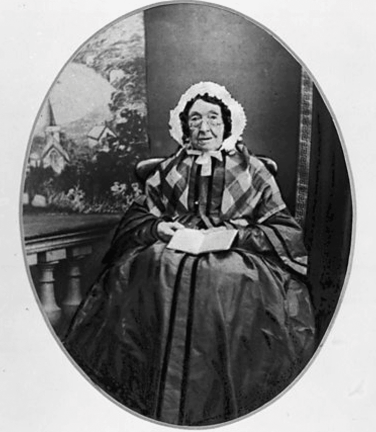 MEMORY: Mary-Ann McCracken, pictured here in later life was responsible for keeping alive the memory of 1798, and was also a prominent campaigner against slavery.