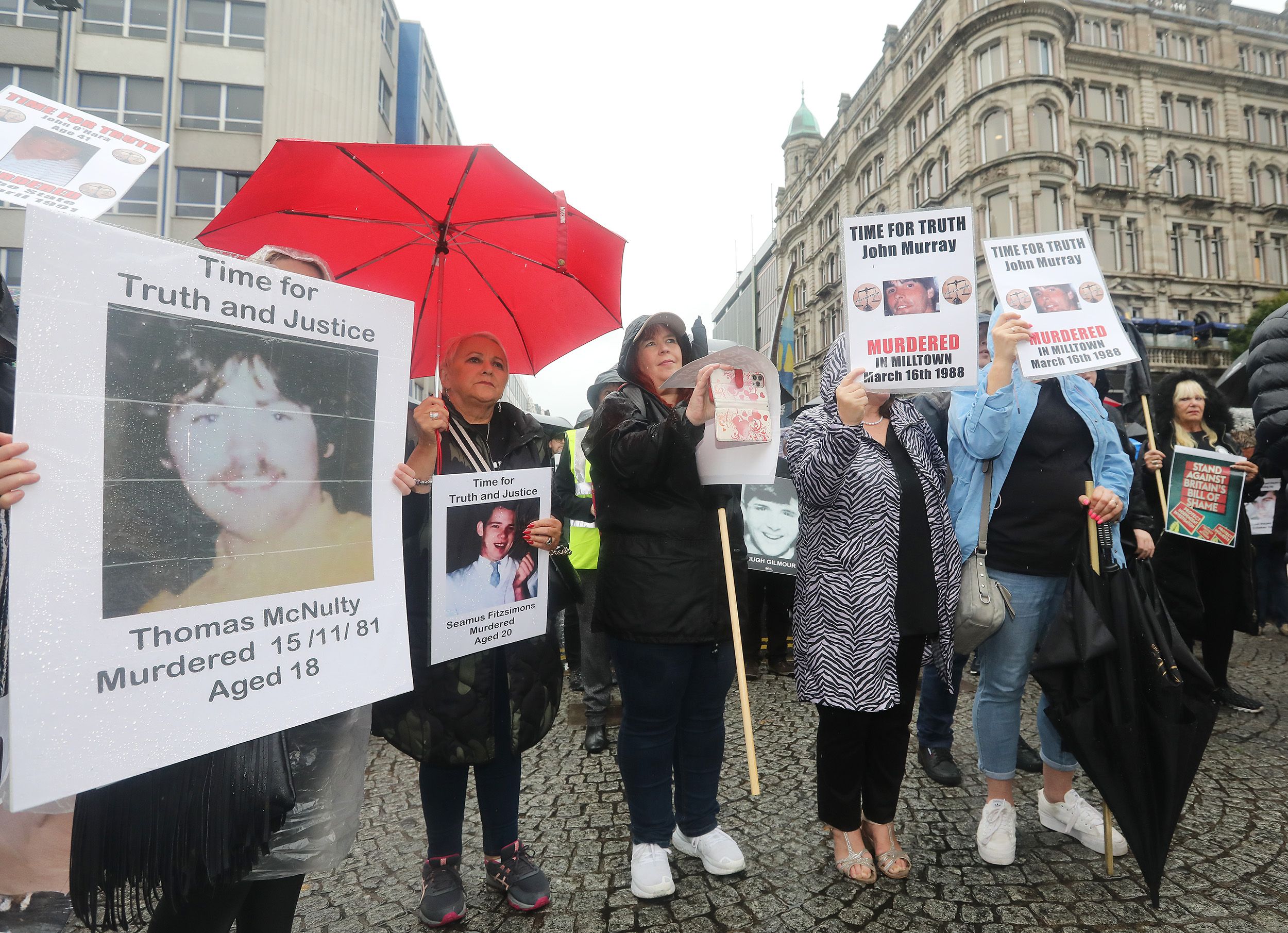 Families share pictures of their loved ones who were killed