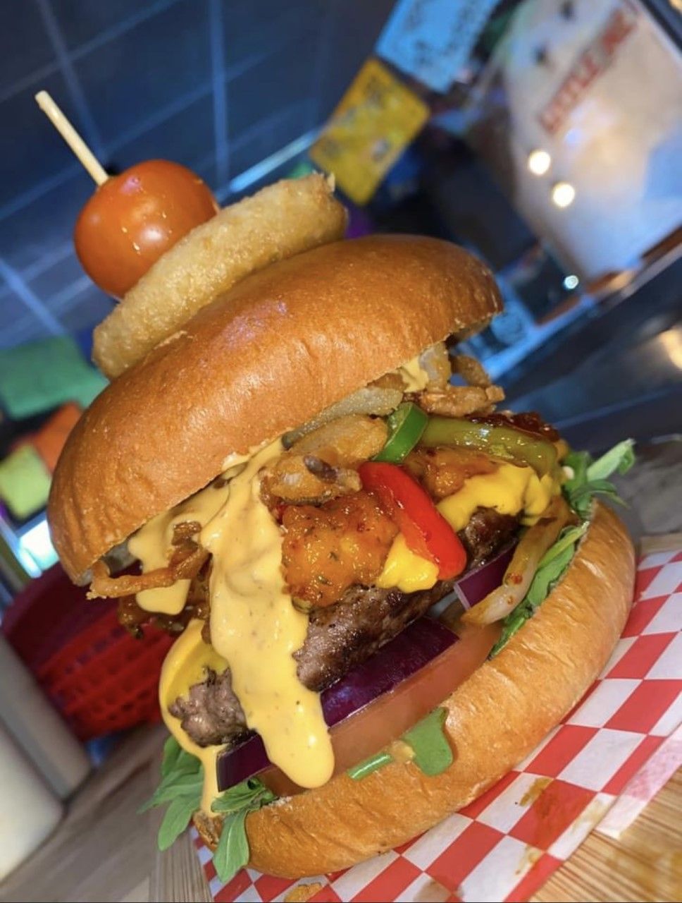 Police on the Shaws Road on Monday morning