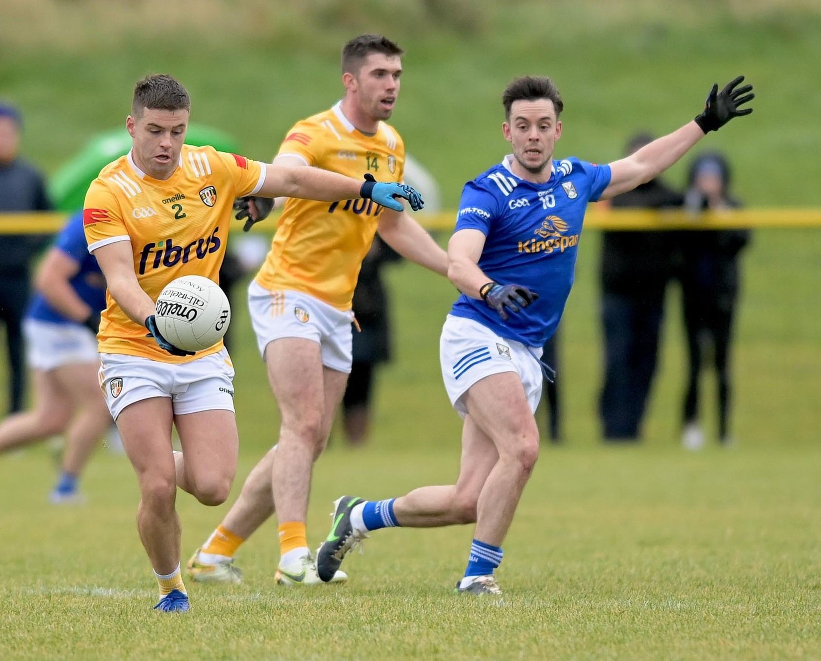 Patrick McBride takes a shot 