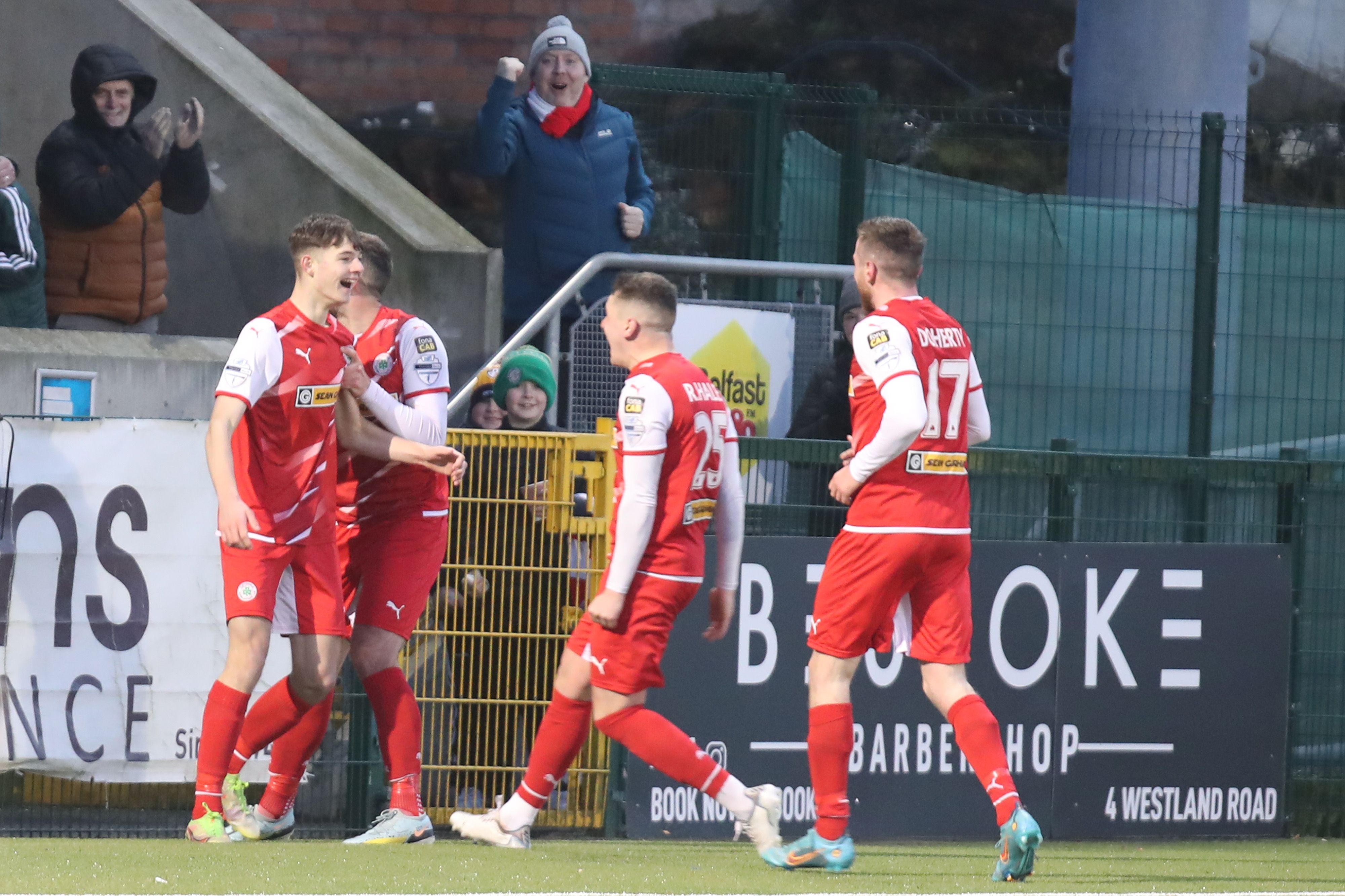 NIFL Premiership: Cliftonville complete second-half turnaround to join ...