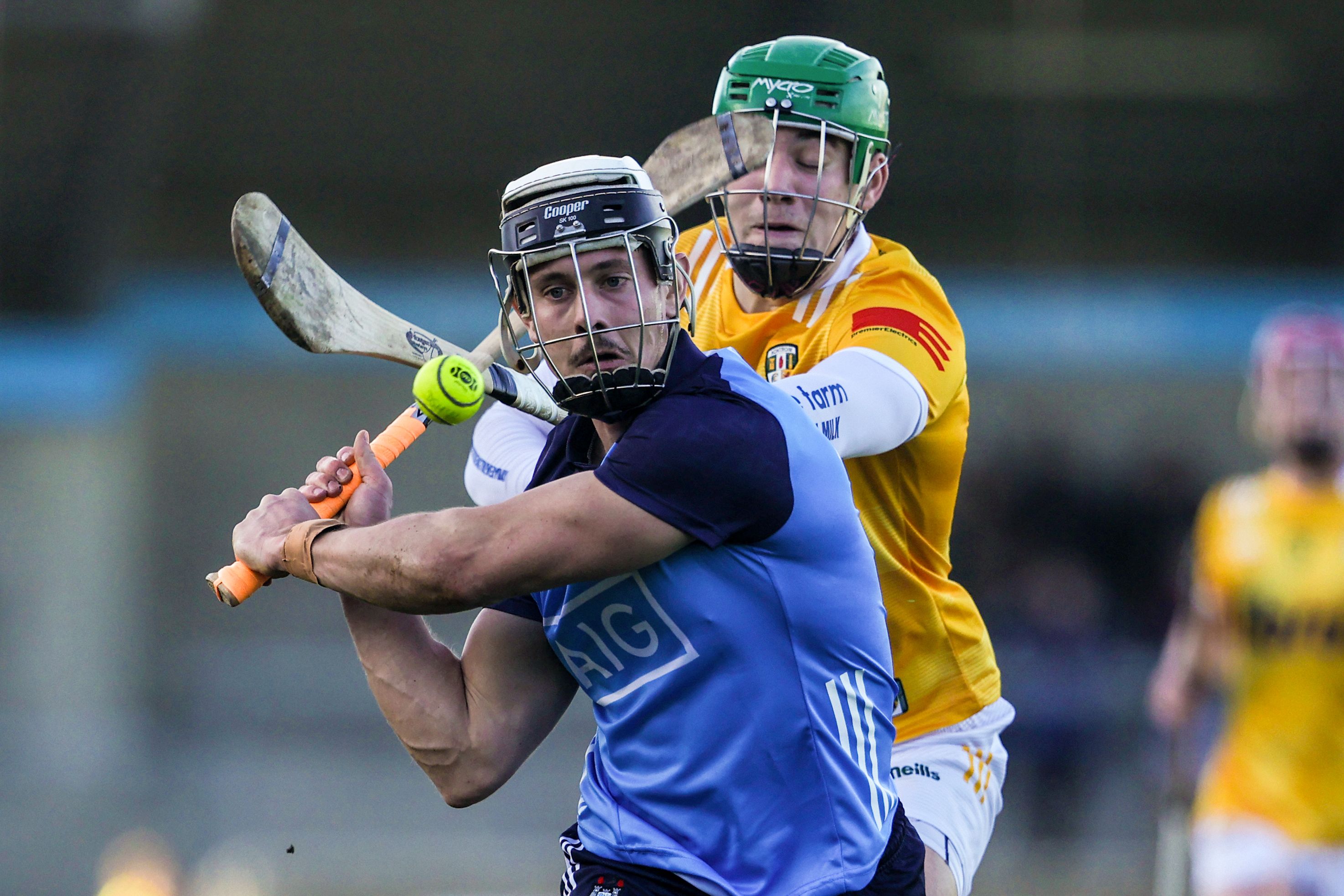 Conall Bohill challenges Cian Boland