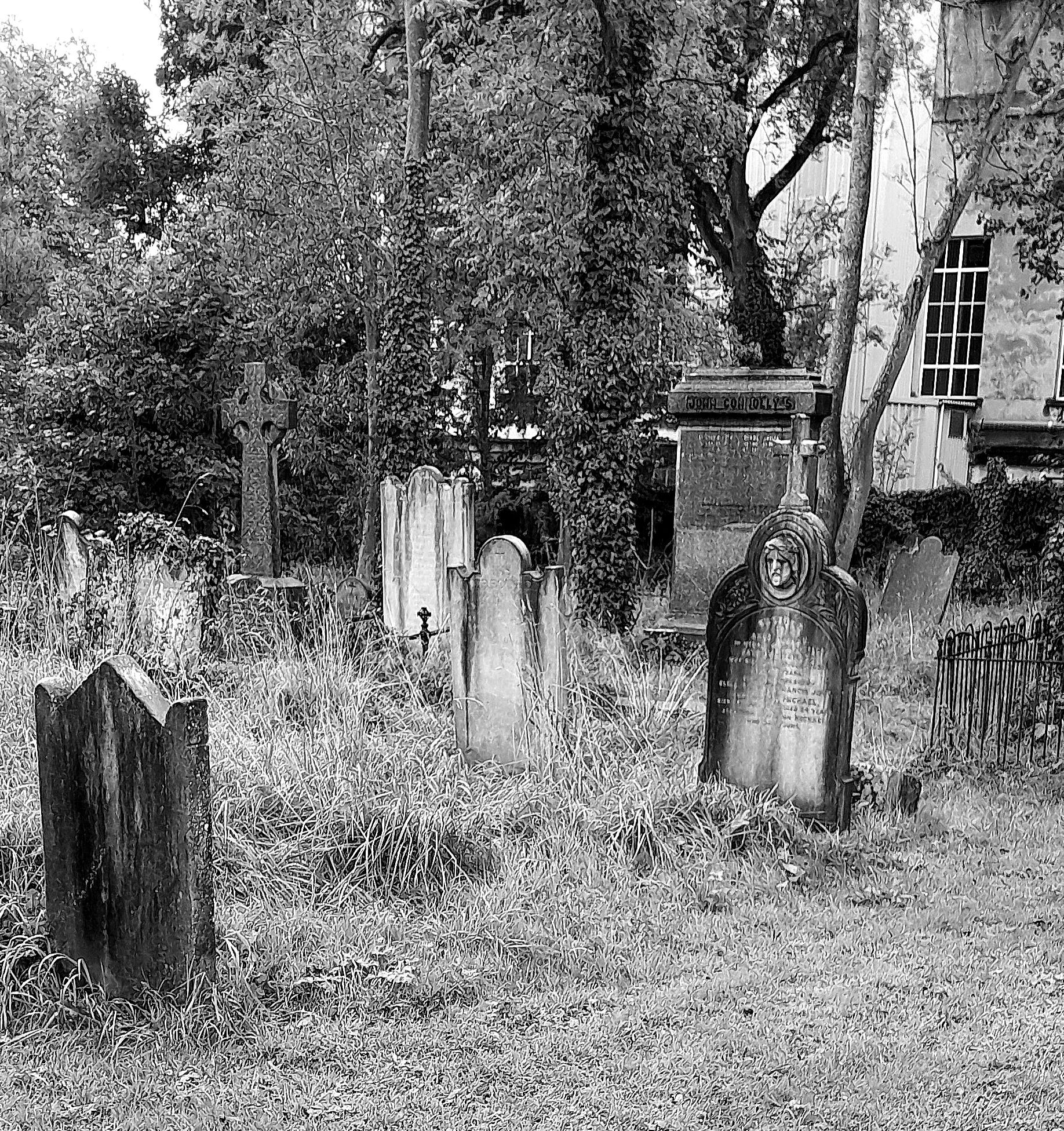  Atmospheric view of Friar's Bush Cemetery