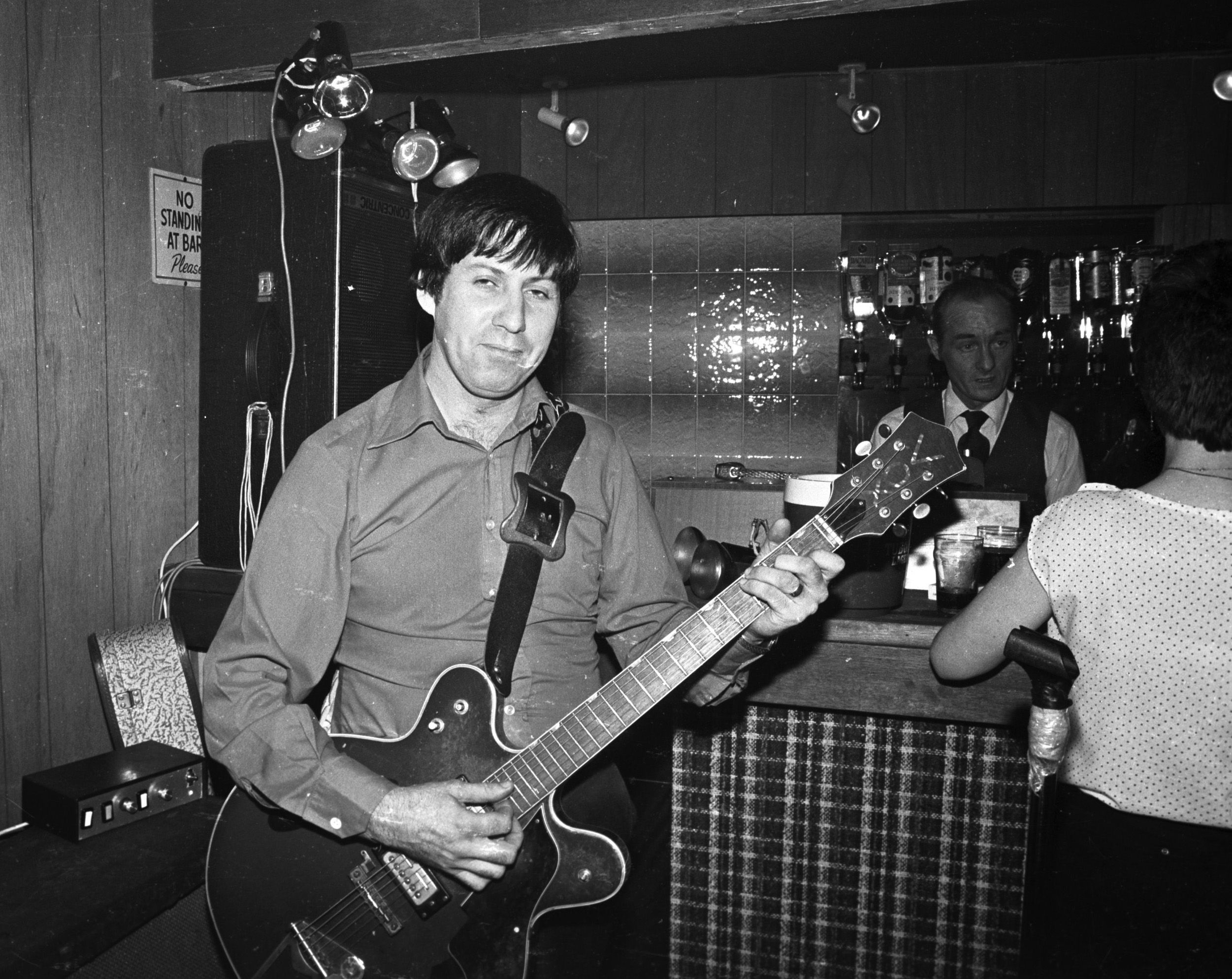 IN TUNE: Maurice Reid at the West Belfast Drivers Club, Beechmount Avenue, social night