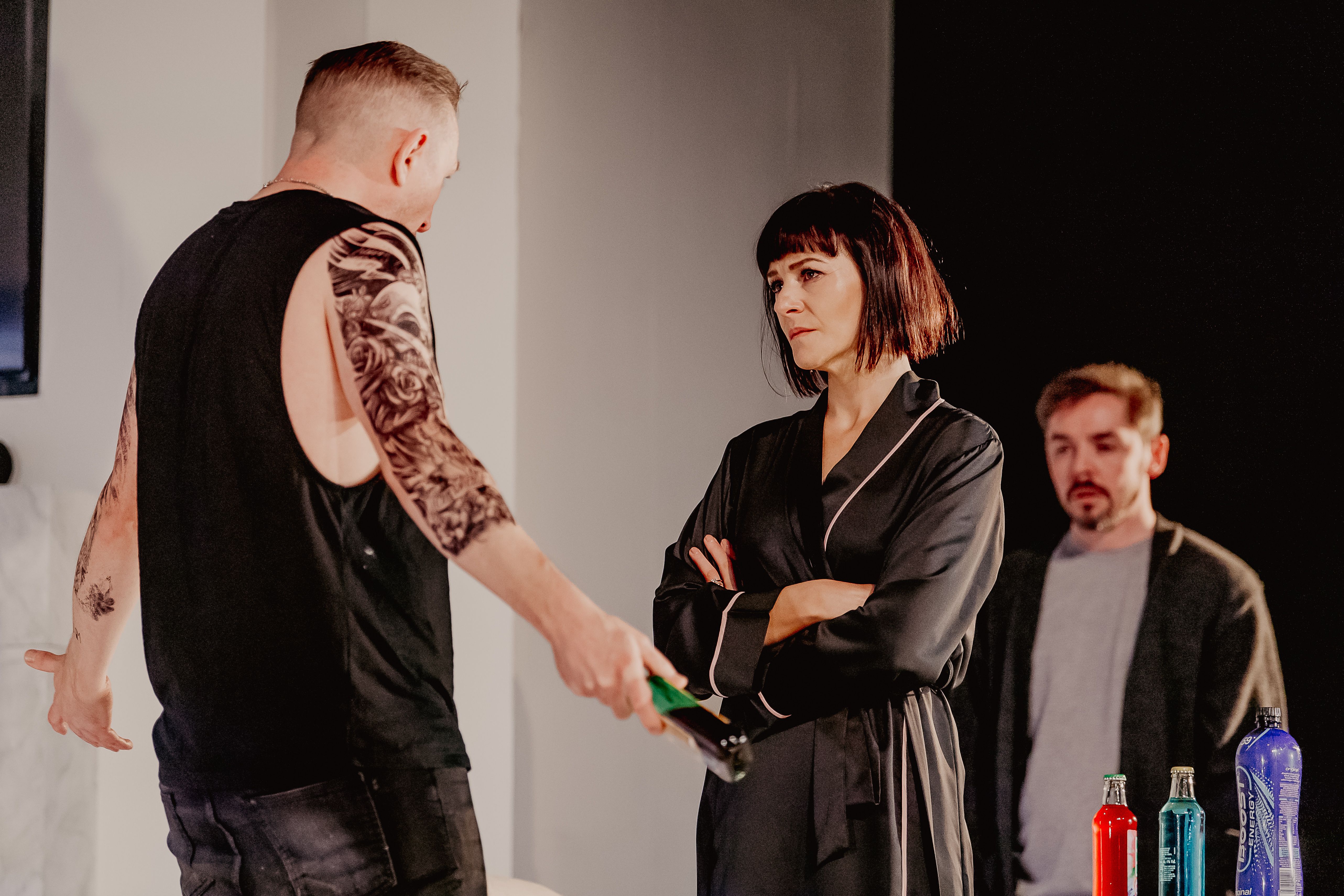 Donny (Caolán Byrne) perfectly conveys the insecurities at the heart of the loyalist identity