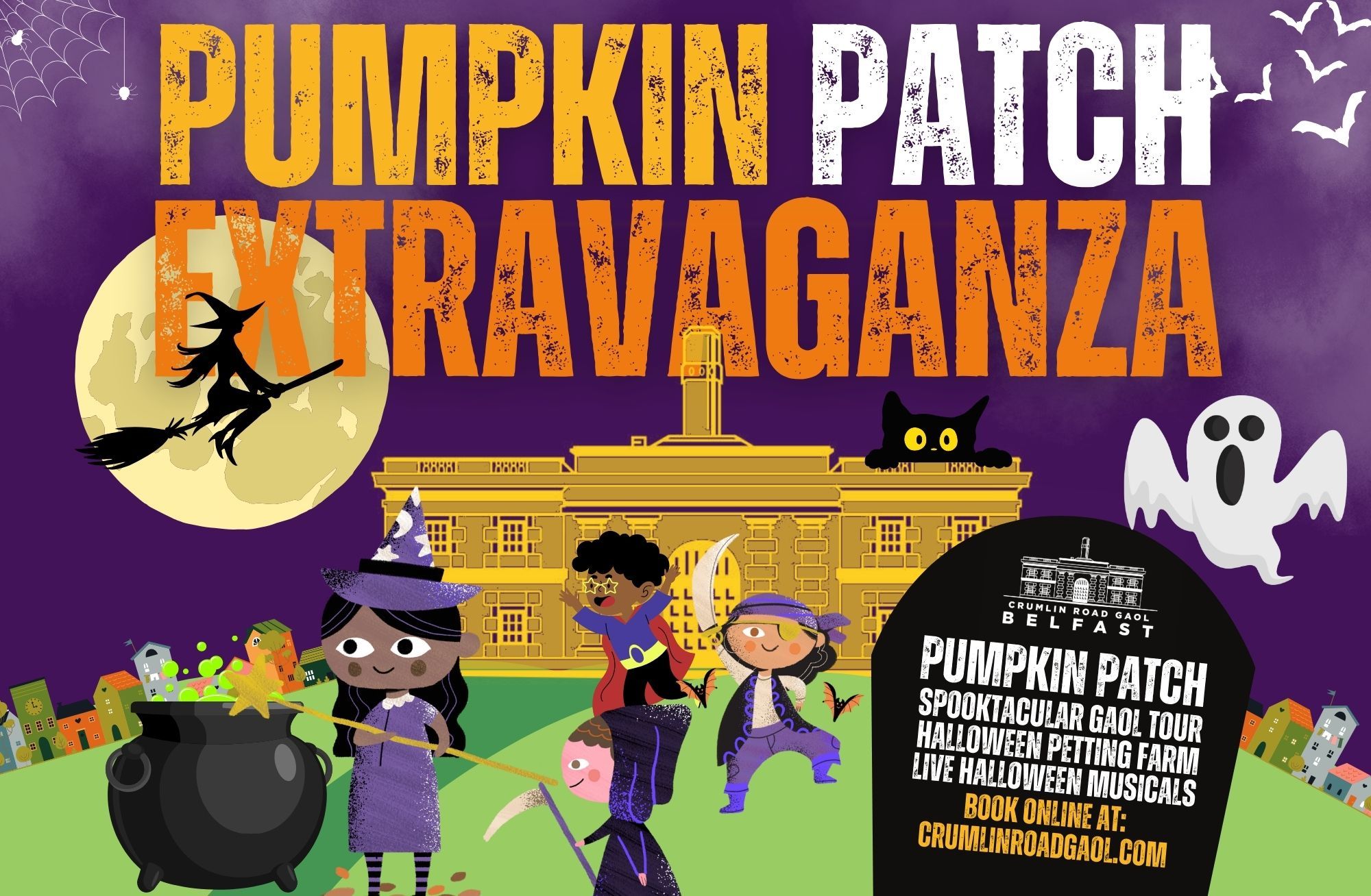 A children's extravaganza at Crumlin Road Gaol's Pumpkin Patch