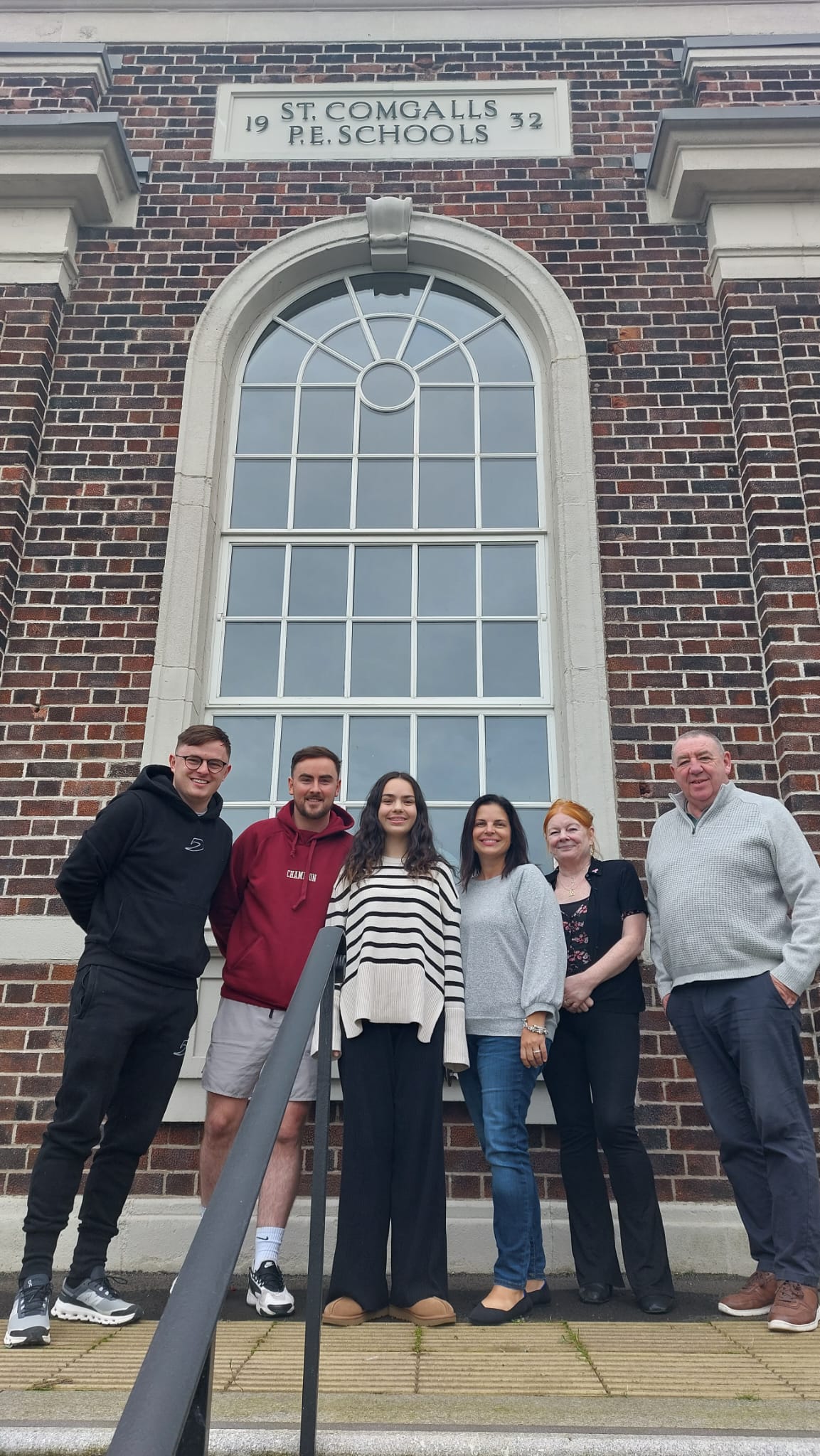 IRISH DANCING: Fiontan and Anthony Carson of Elite Dance Designs with their customers from Pennsylvania and Marie Maguire and Gerry McConville from St Comgall's